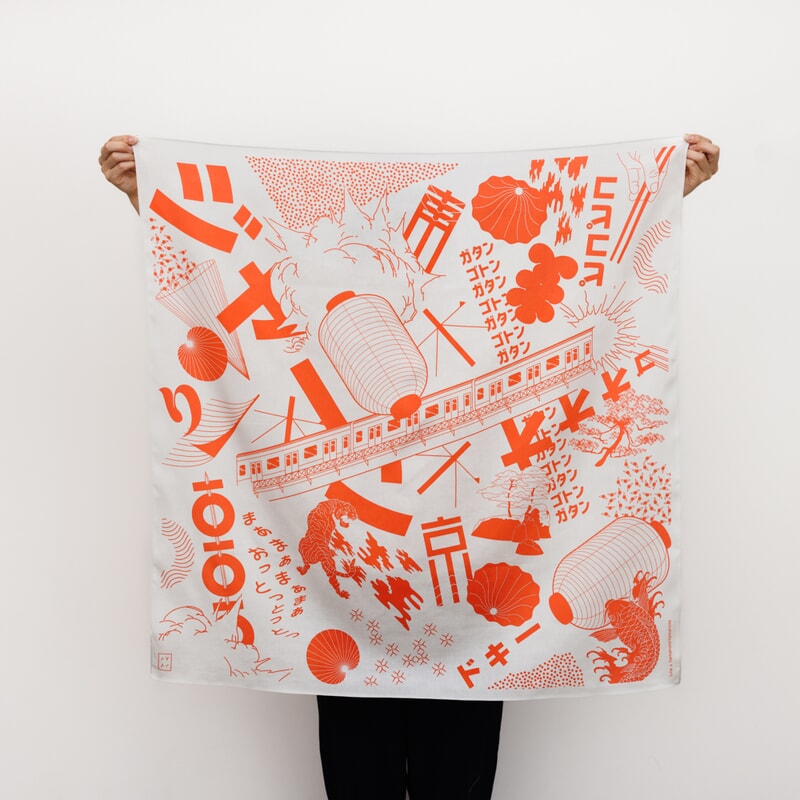 Furoshiki Tokyo Manga