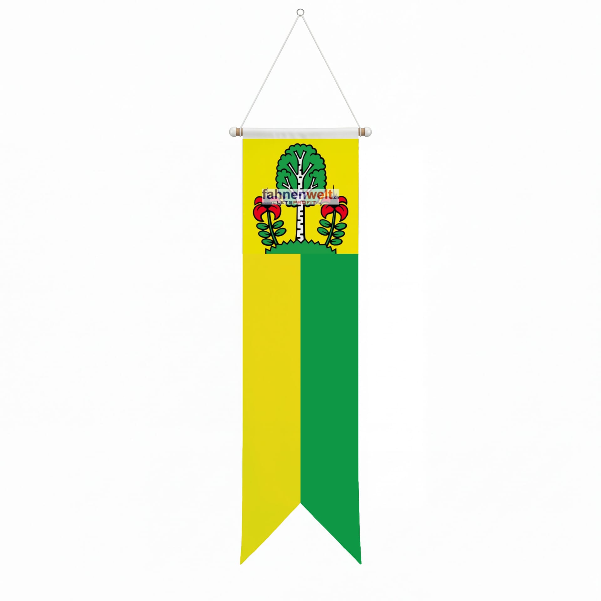 Fahne Gemeinde 5627 Besenb&uuml;ren (AG) | 30 x 30 cm und Gr&ouml;sser - Bild 3