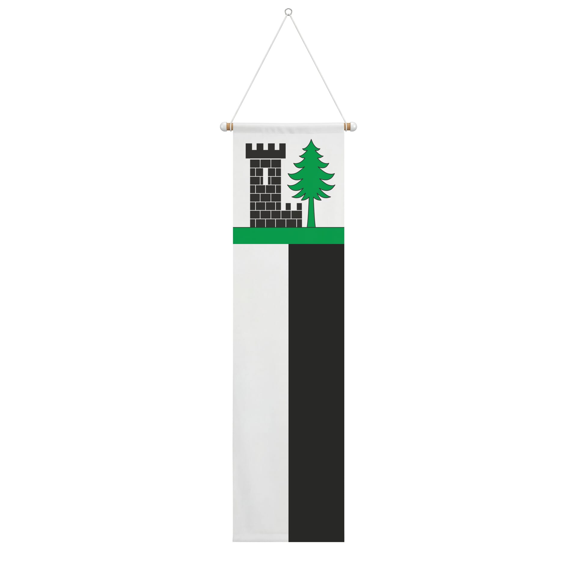 Fahne Gemeinde 5736 Burg (AG) | 30 x 30 cm und Gr&ouml;sser - Bild 2