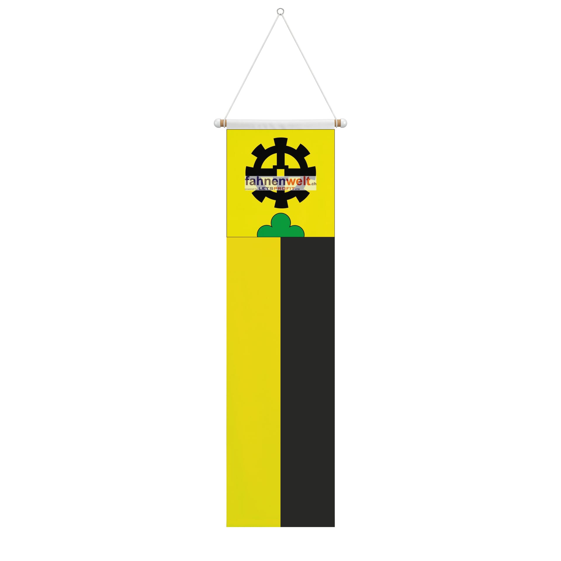 Fahne Gemeinde 5243 M&uuml;lligen (AG) | 30 x 30 cm und Gr&ouml;sser - Bild 2