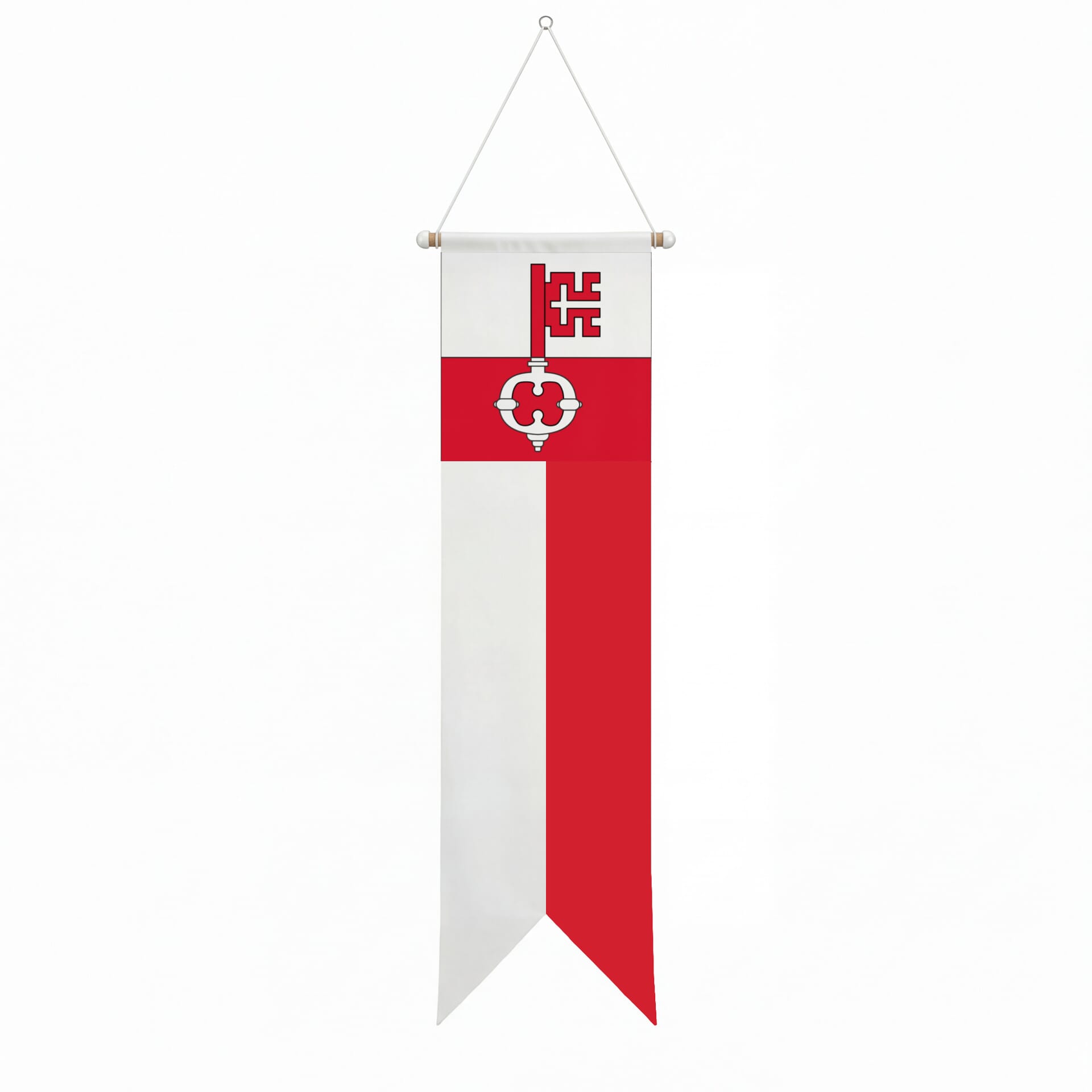 Fahne Gemeinde 5436 W&uuml;renlos (AG) | 30 x 30 cm und Gr&ouml;sser - Bild 3