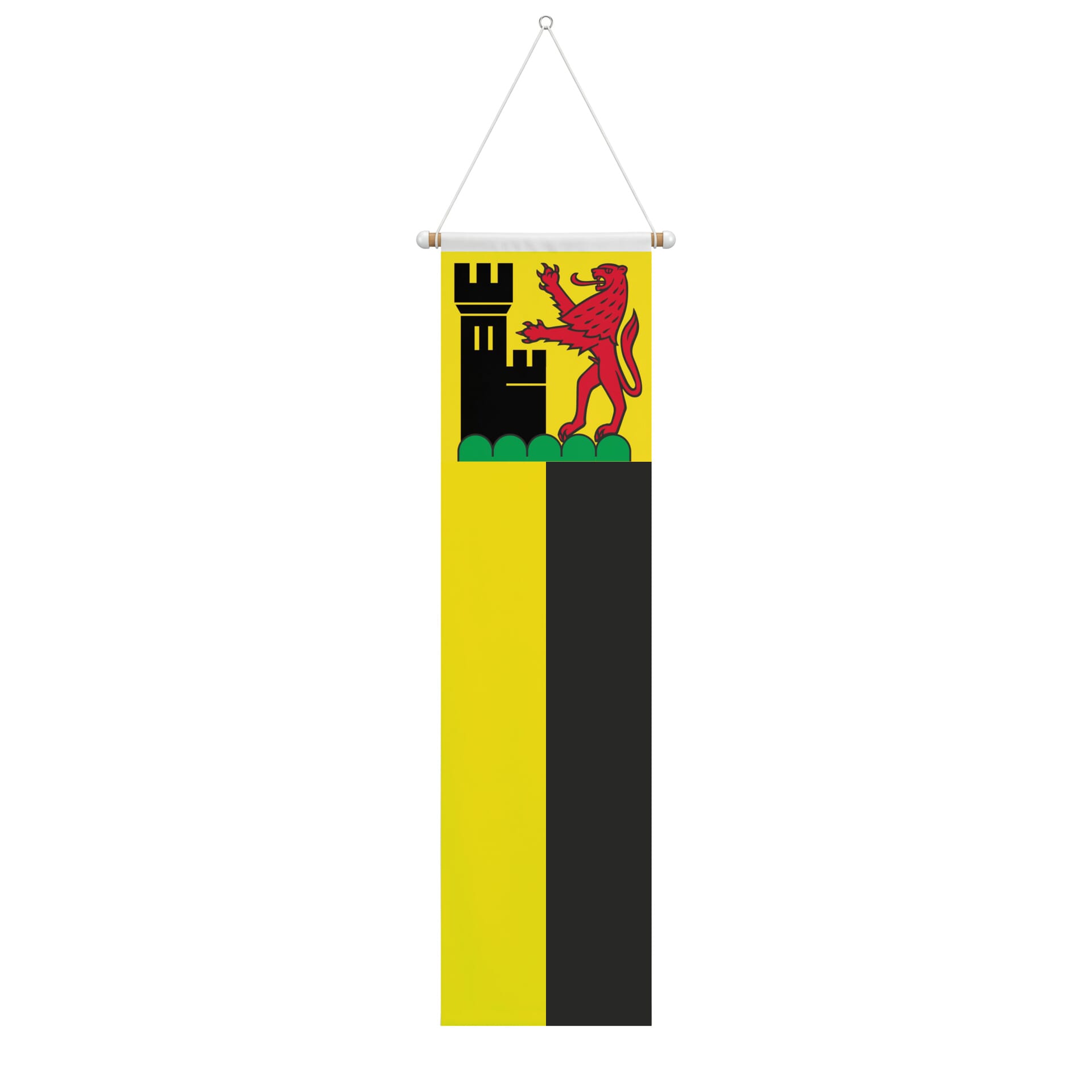 Fahne Gemeinde 5210 Windisch alternative Darstellung (AG) | 30 x 30 cm und Gr&ouml;sser - Bild 2
