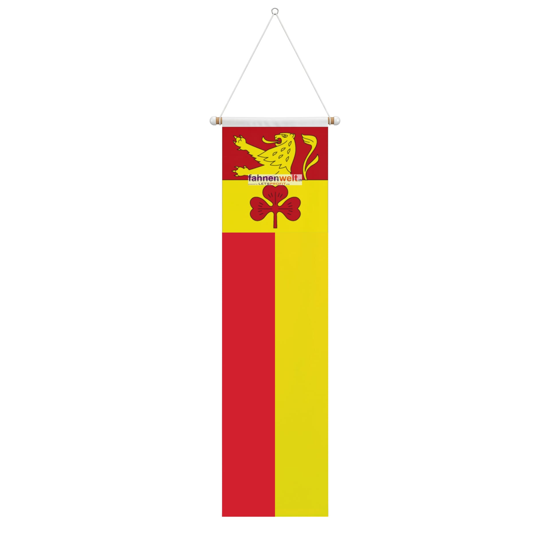 Fahne Gemeinde 5222 Umiken Ehemalige Gemeinde (AG) | 30 x 30 cm und Gr&ouml;sser - Bild 3