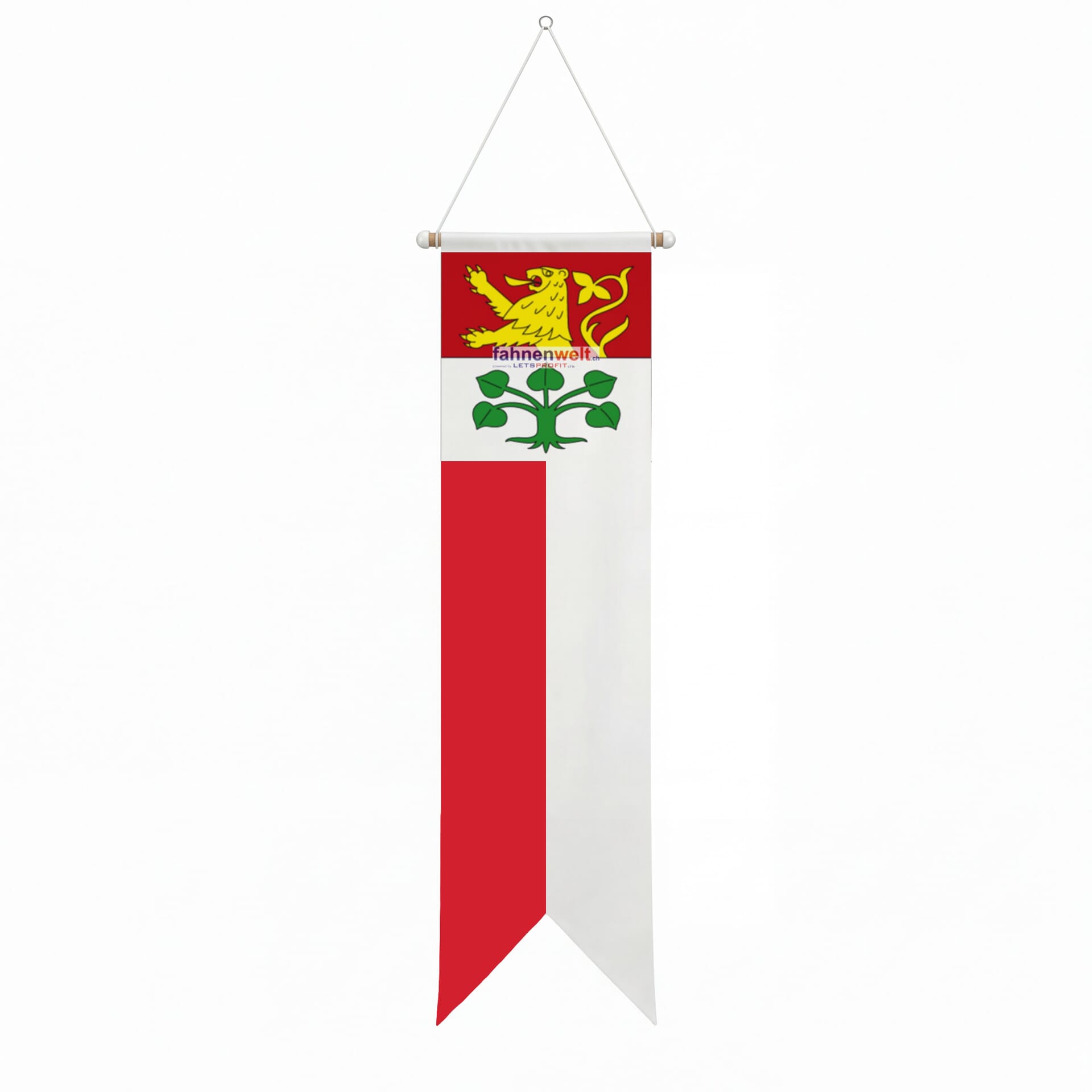 Fahne Gemeinde 5274 Mettau Ehemalige Gemeinde (AG) | 30 x 30 cm und Gr&ouml;sser - Bild 3