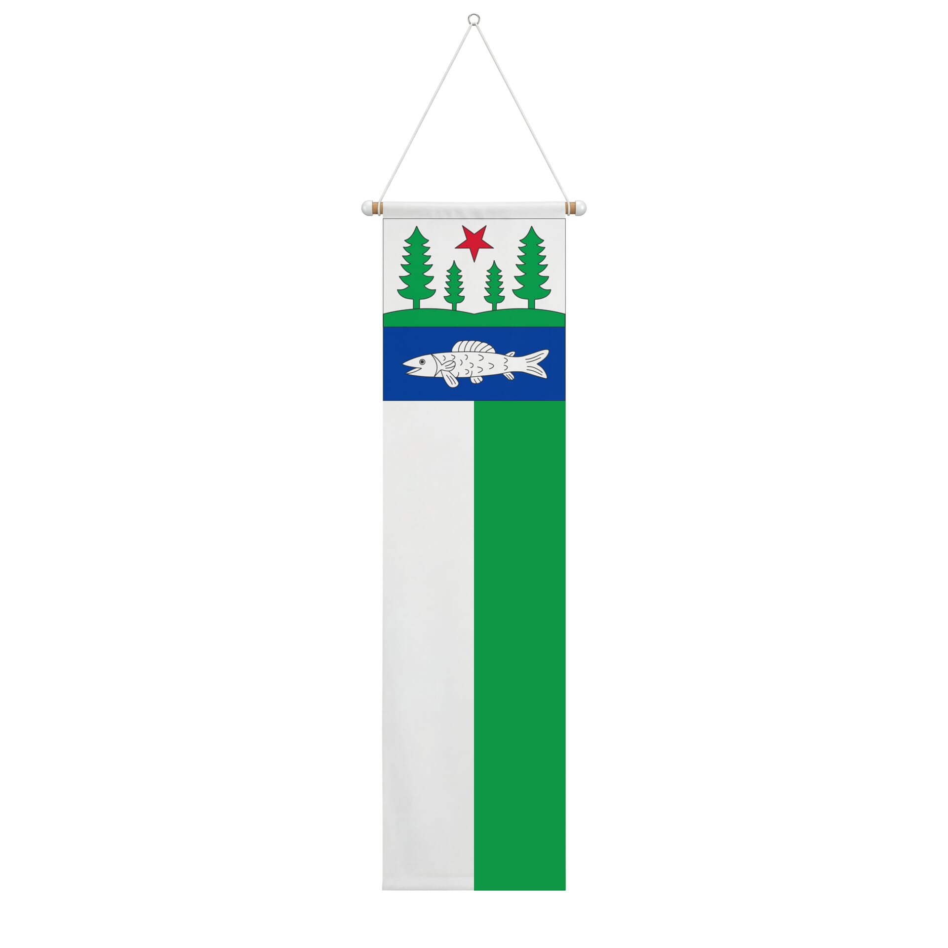 Fahne Gemeinde 5617 Tennwil Ehemalige Gemeinde (AG) | 30 x 30 cm und Gr&ouml;sser - Bild 2