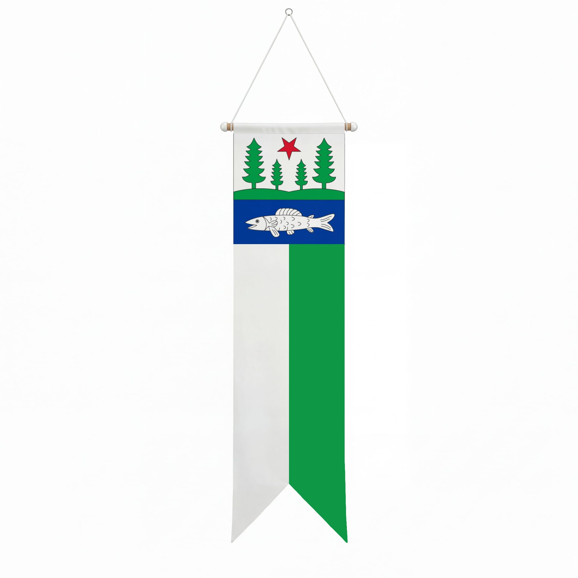 Fahne Gemeinde 5617 Tennwil Ehemalige Gemeinde (AG) | 30 x 30 cm und Gr&ouml;sser - Bild 3