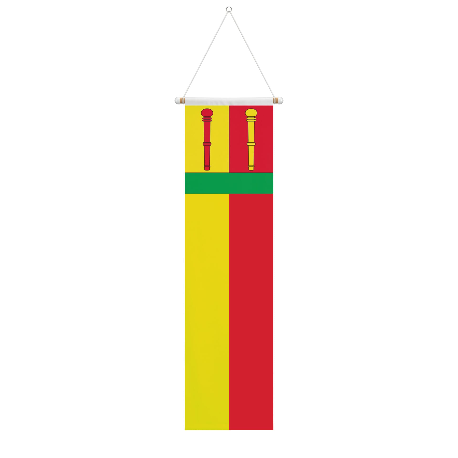 Fahne Gemeinde / Bezirk 9108 Gonten (AI) | 30 x 30 cm und Gr&ouml;sser - Bild 3