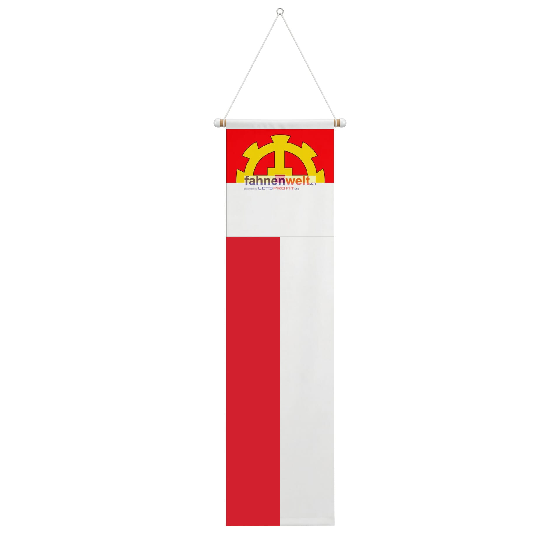 Fahne Gemeinde 3053 Deisswil bei M&uuml;nchenbuchsee (BE) | 30 x 30 cm und Gr&ouml;sser - Bild 2
