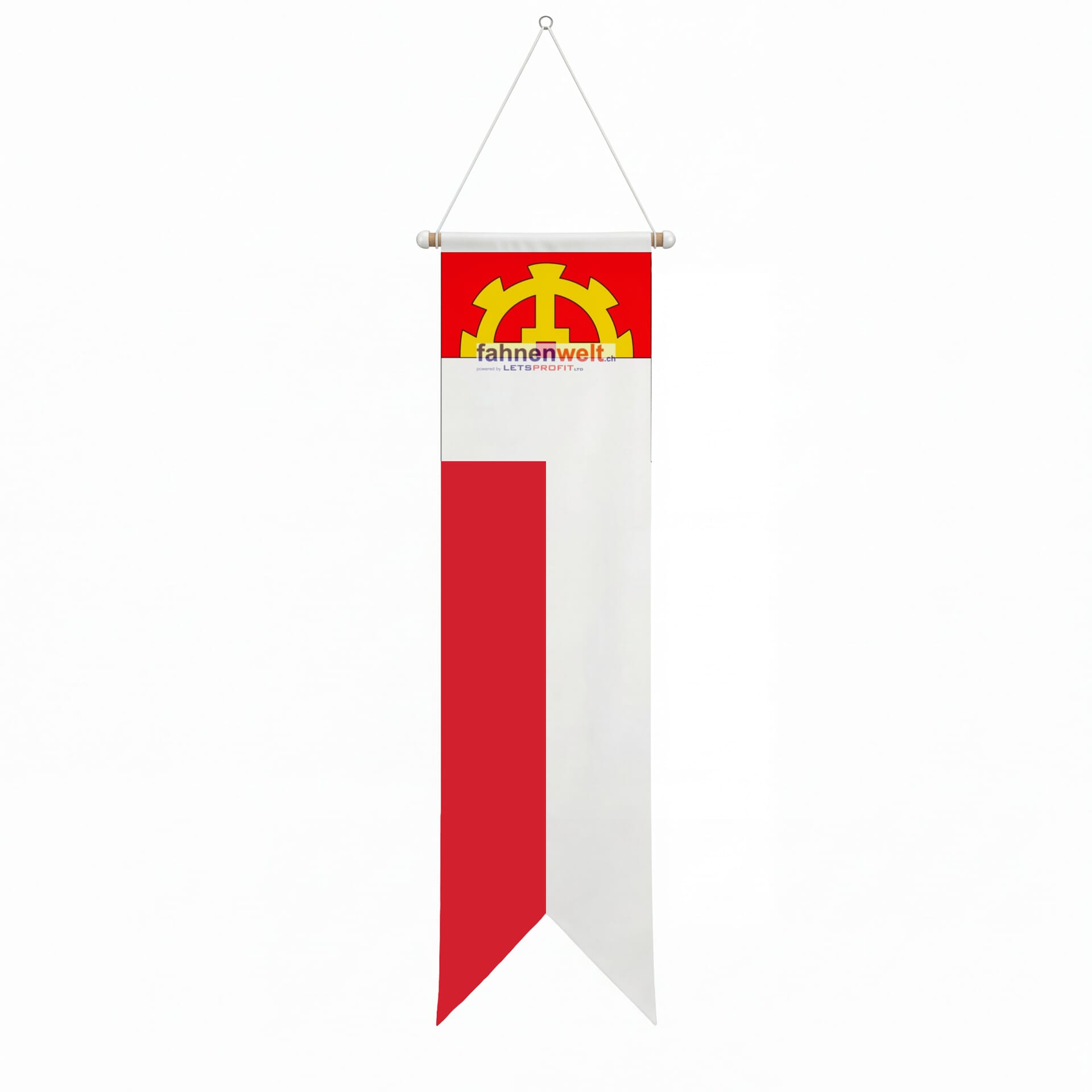 Fahne Gemeinde 3053 Deisswil bei M&uuml;nchenbuchsee (BE) | 30 x 30 cm und Gr&ouml;sser - Bild 3