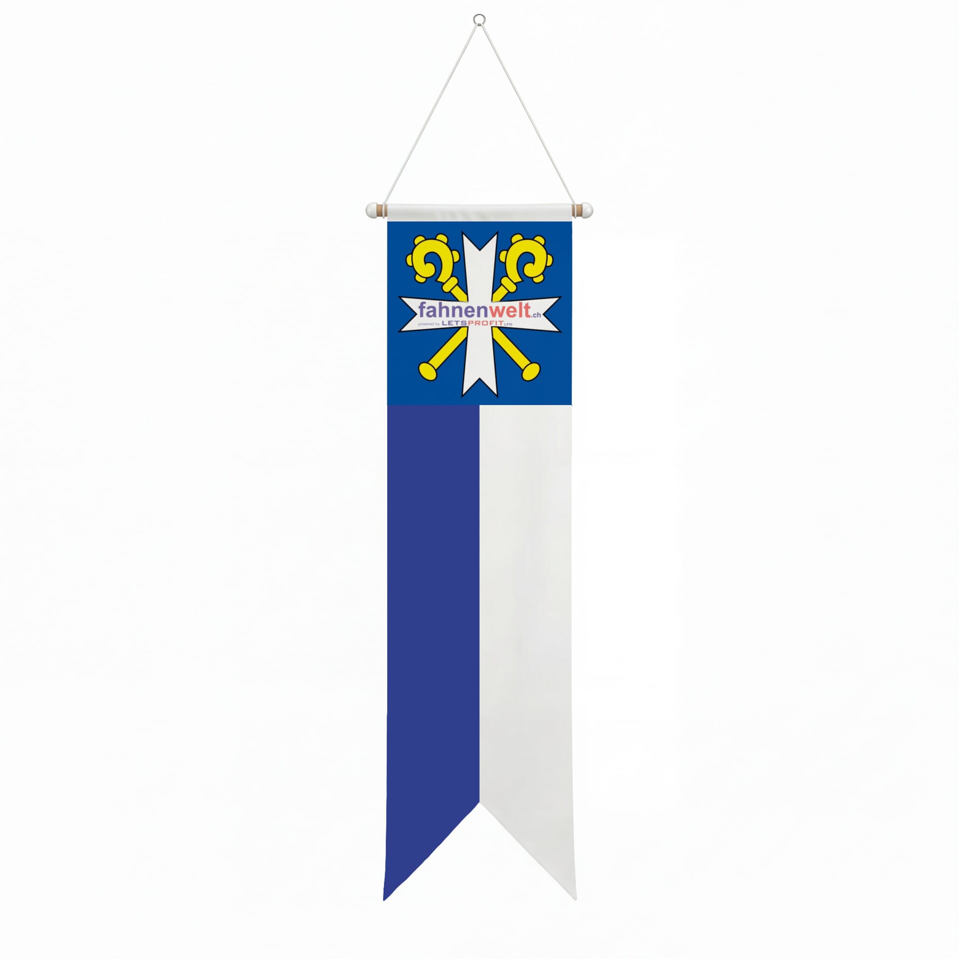 Fahne Gemeinde 3202 Frauenkappelen (BE) | 30 x 30 cm und Gr&ouml;sser - Bild 3