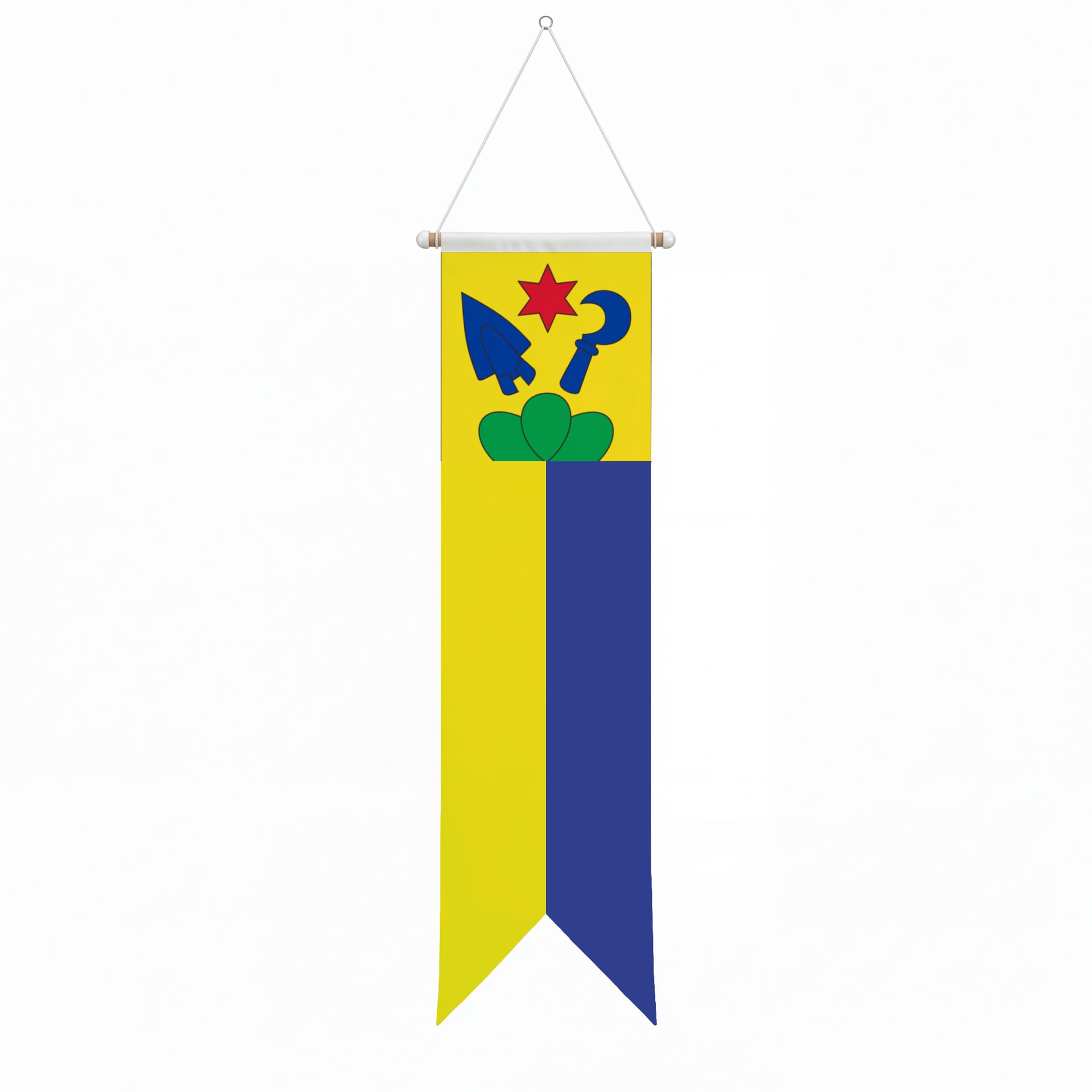 Fahne Gemeinde 3232 Ins (BE) | 30 x 30 cm und Gr&ouml;sser - Bild 3