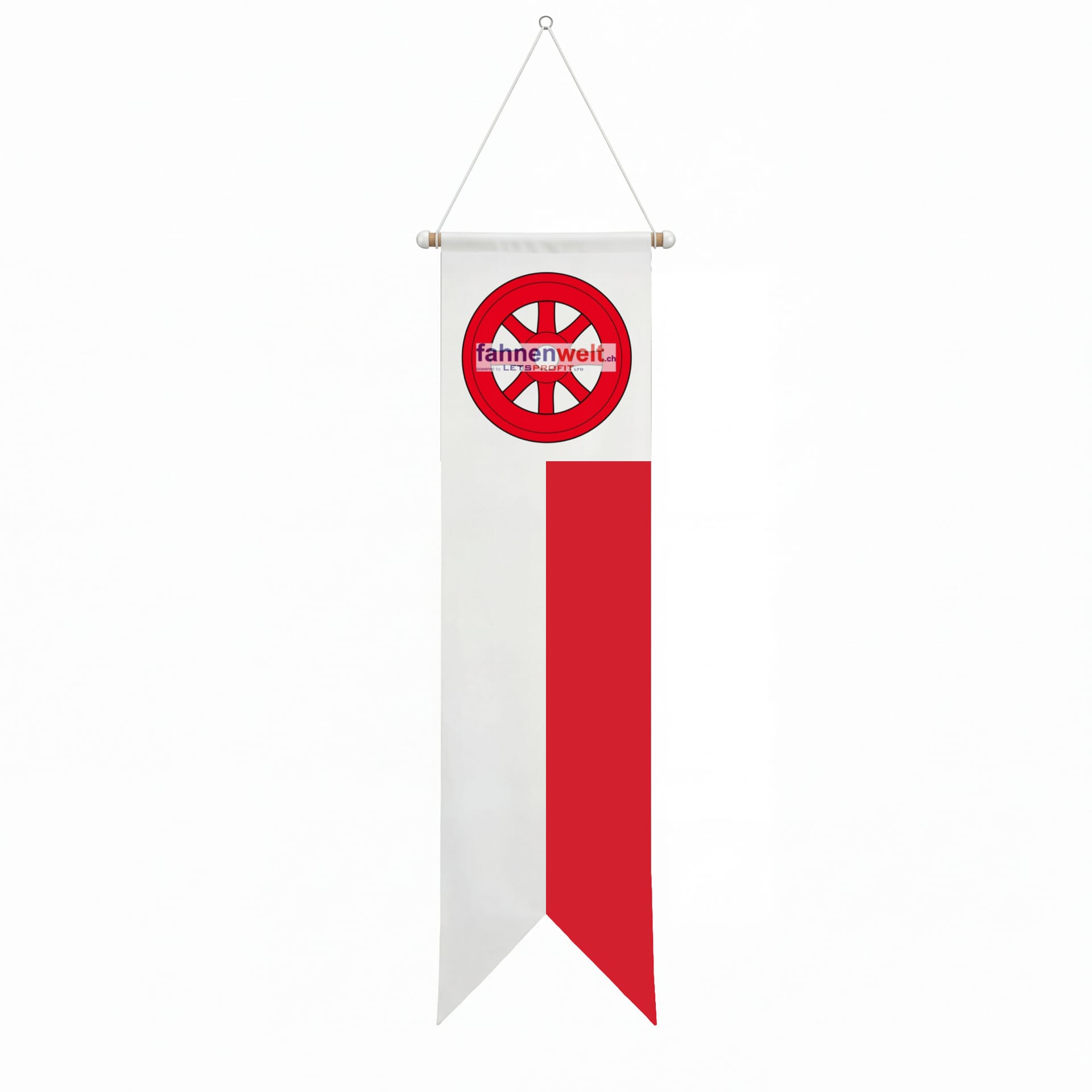 Fahne Gemeinde 3271 Radelfingen (BE) | 30 x 30 cm und Gr&ouml;sser - Bild 3