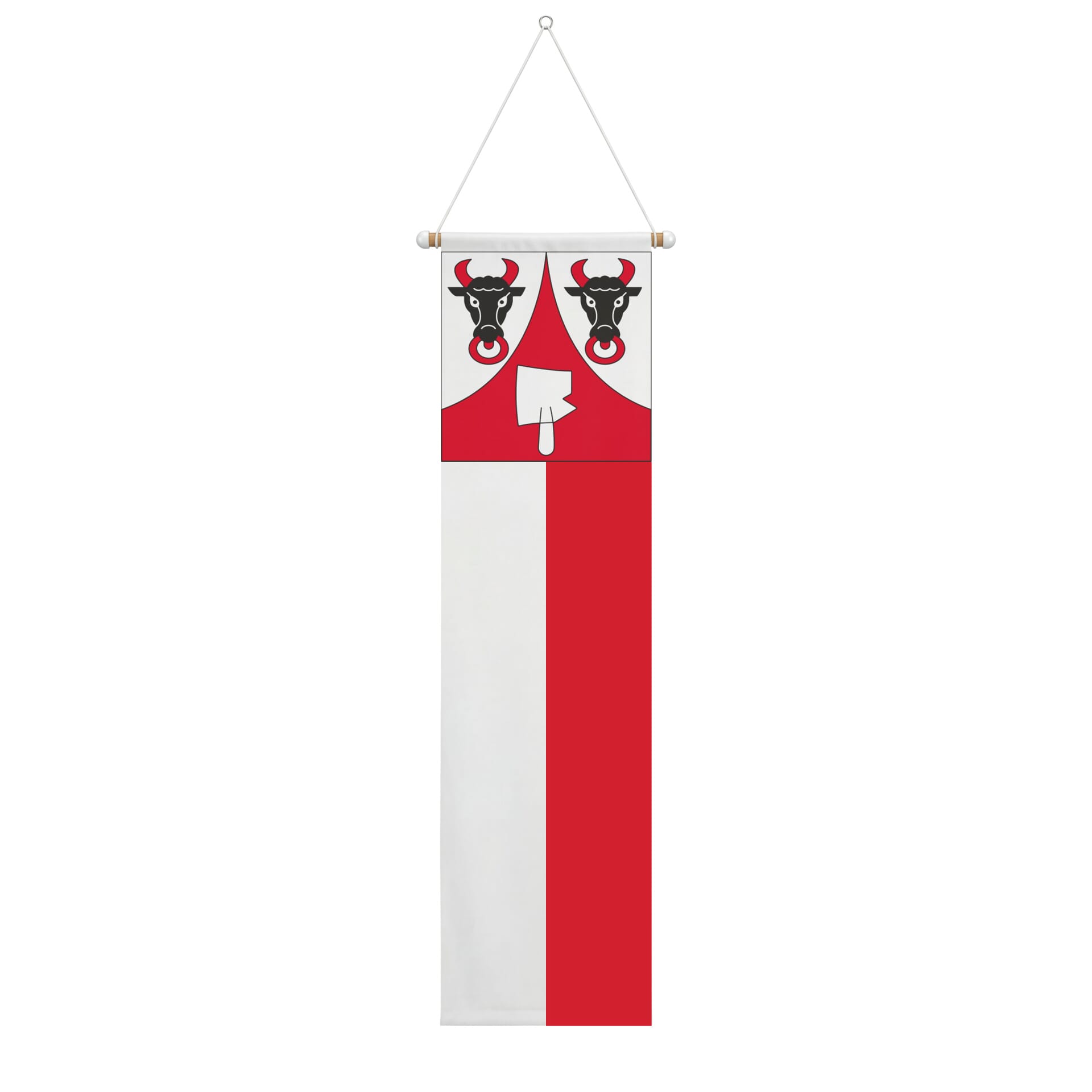 Fahne Gemeinde 3116 Kirchdorf ALTES WAPPEN (BE) | 30 x 30 cm und Gr&ouml;sser - Bild 2
