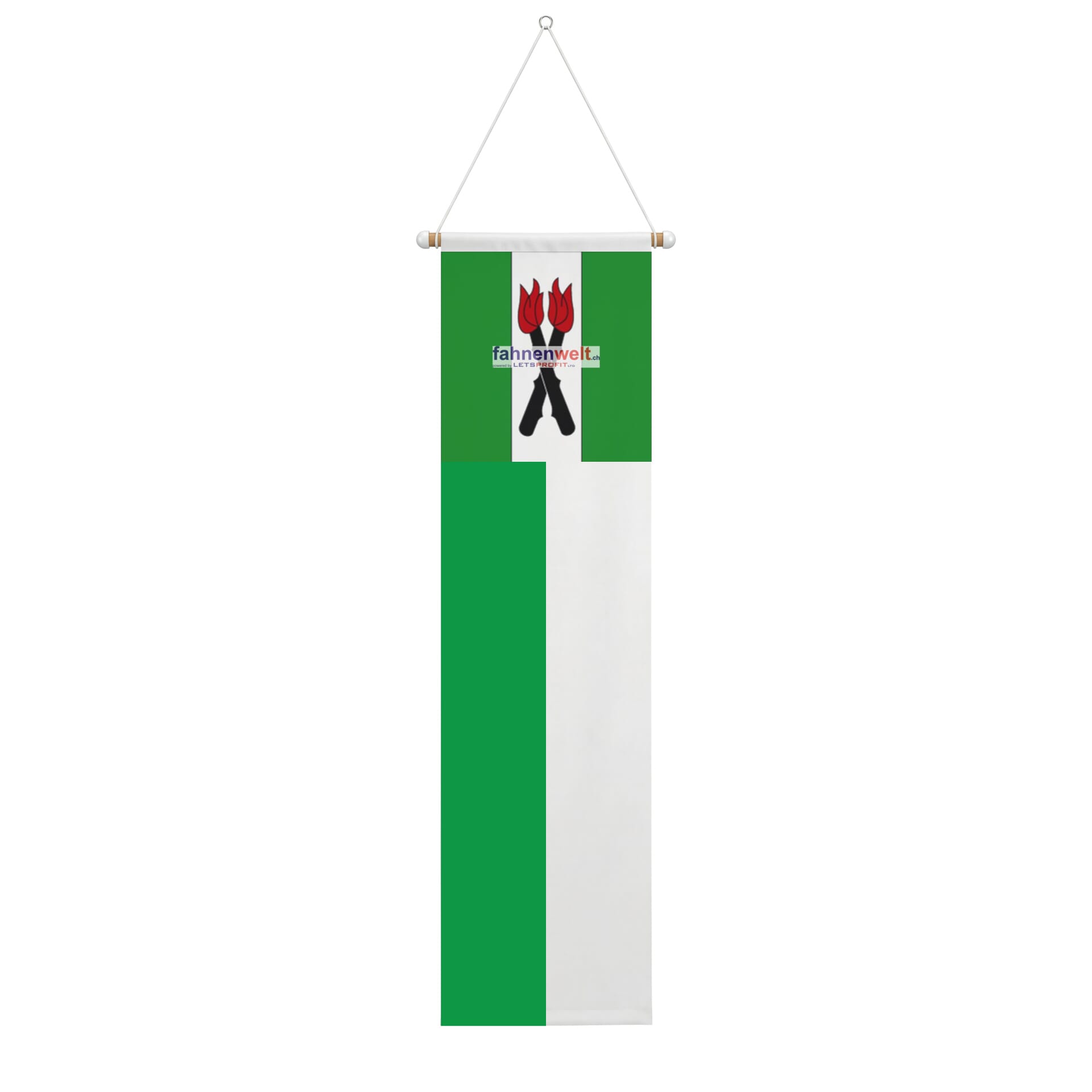 Fahne Gemeinde 3628 Kienersr&uuml;ti Ehemalige Gemeinde (BE) | 30 x 30 cm und Gr&ouml;sser - Bild 2