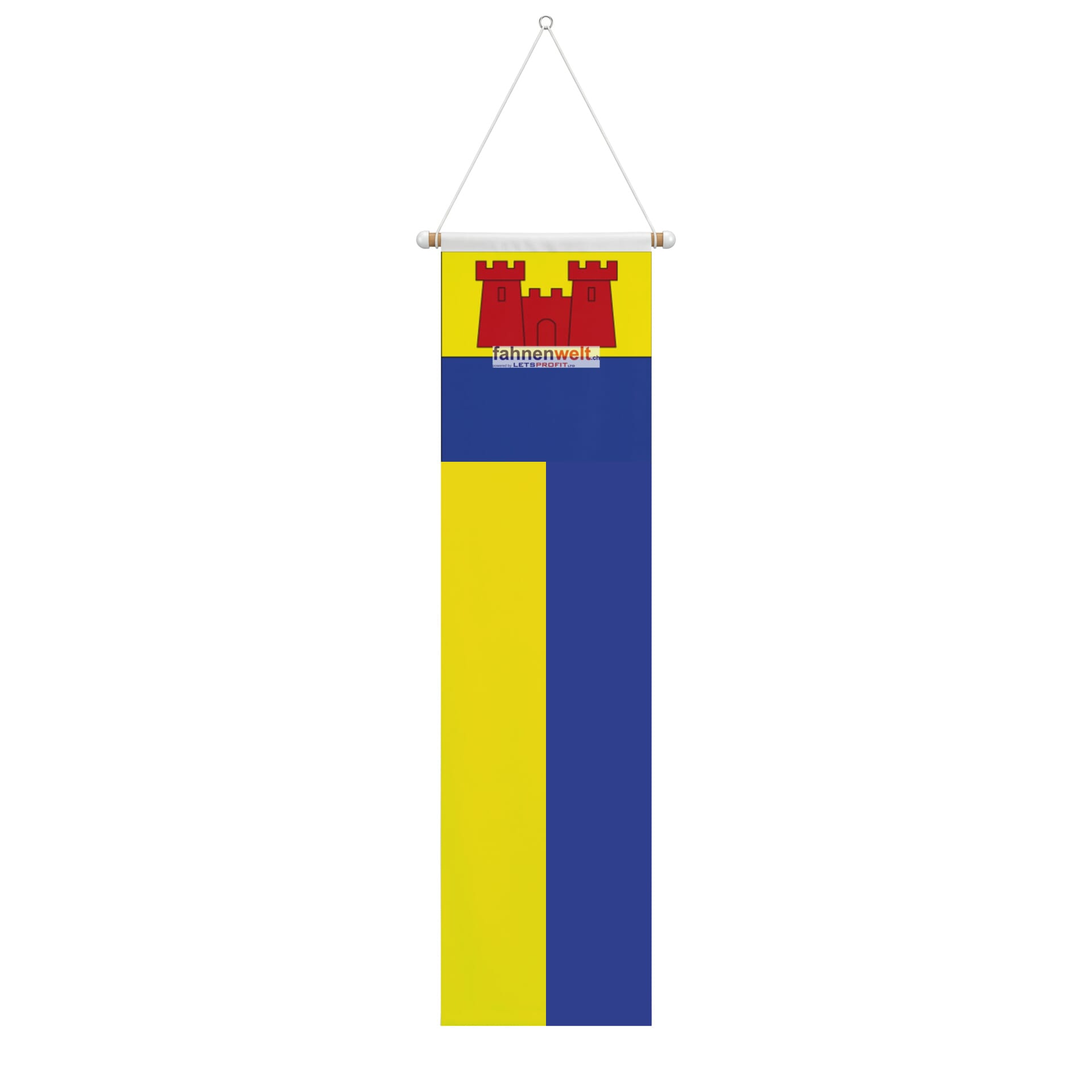 Fahne Gemeinde 3631 H&ouml;fen Ehemalige Gemeinde (BE) | 30 x 30 cm und Gr&ouml;sser - Bild 2