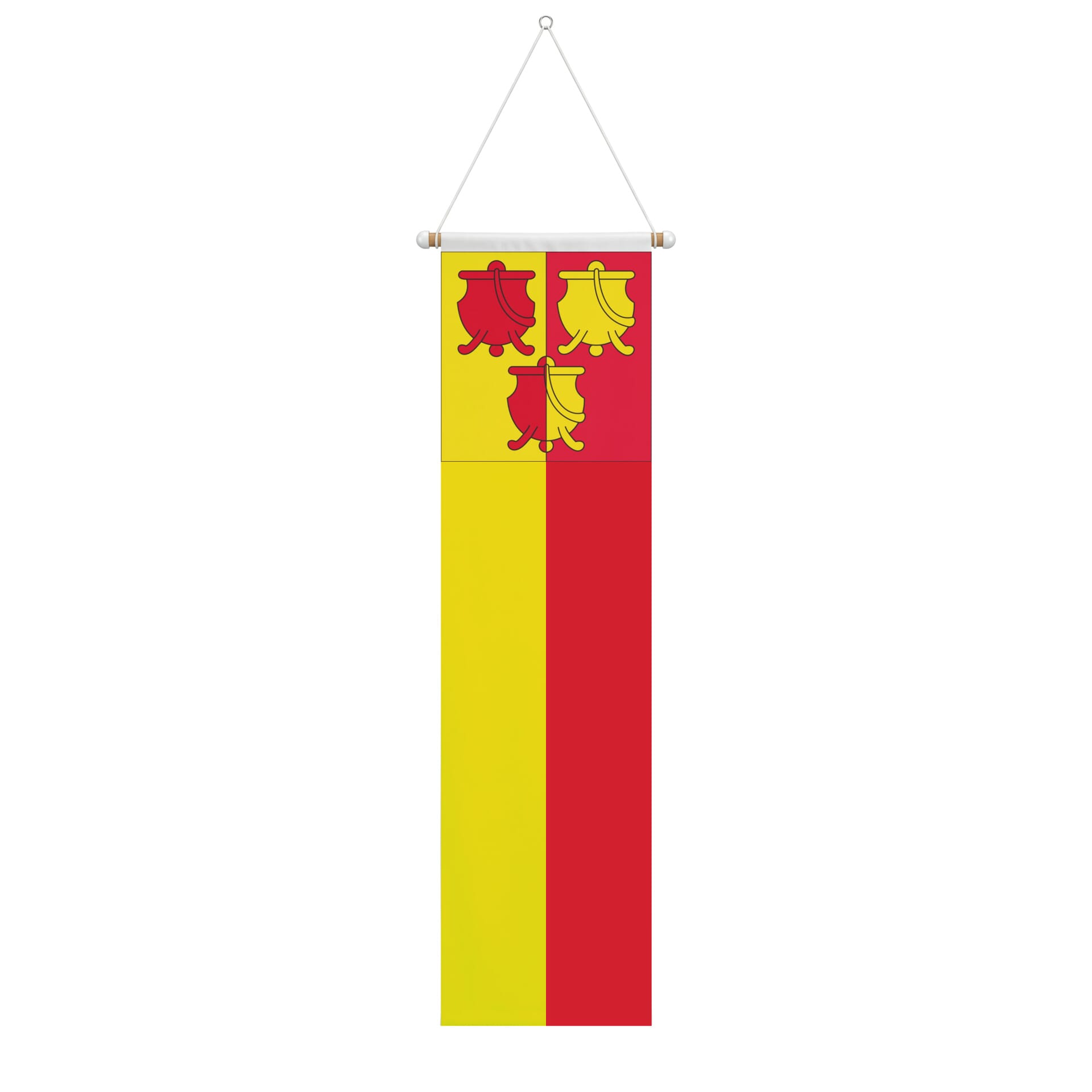 Fahne Gemeinde 2536 Plagne Ehemalige Gemeinde (BE) | 30 x 30 cm und Gr&ouml;sser - Bild 2