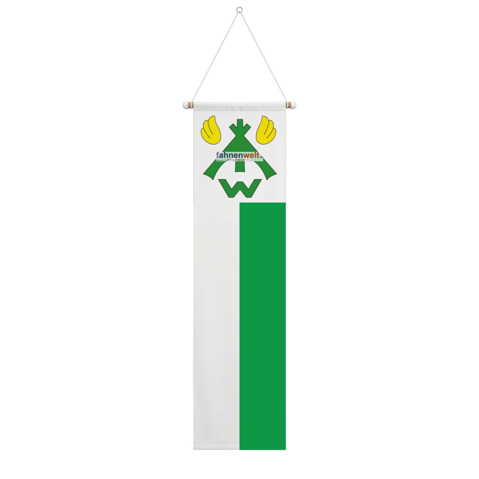 Fahne Gemeinde 3045 Wahlendorf Ehemalige Gemeinde (BE) | 30 x 30 cm und Gr&ouml;sser - Bild 2