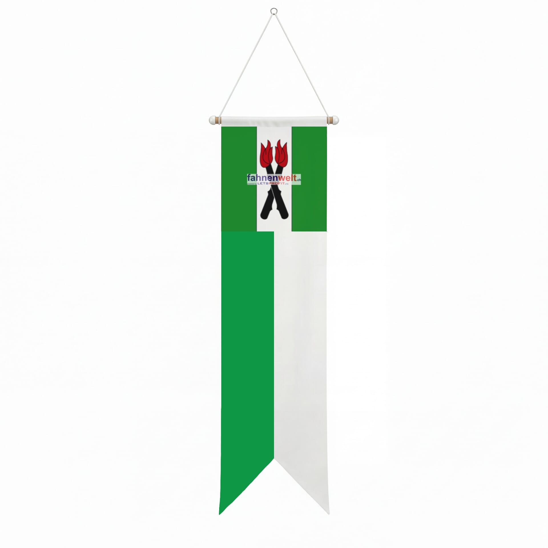 Fahne Gemeinde 3628 Kienersr&uuml;ti Ehemalige Gemeinde (BE) | 30 x 30 cm und Gr&ouml;sser - Bild 3