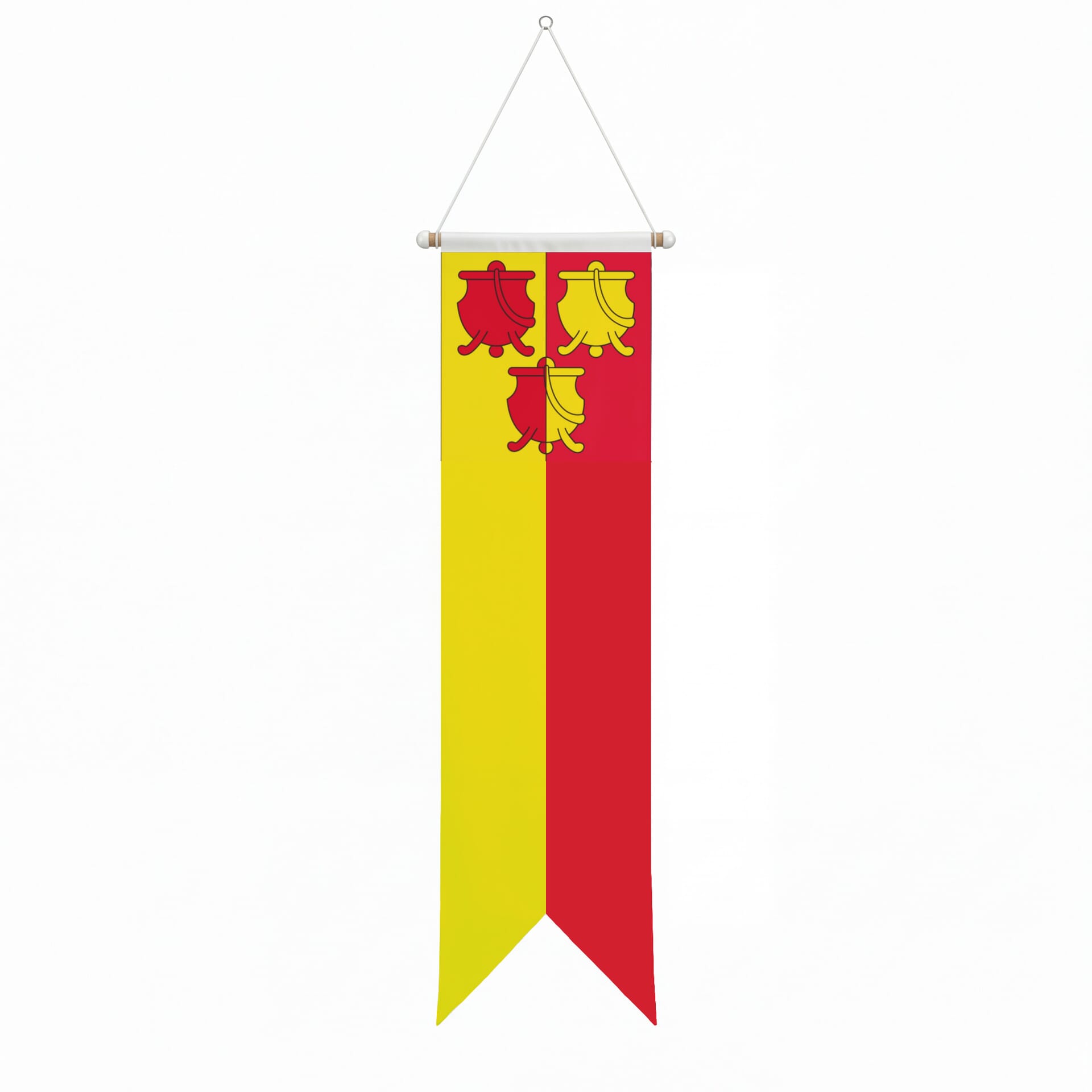 Fahne Gemeinde 2536 Plagne Ehemalige Gemeinde (BE) | 30 x 30 cm und Gr&ouml;sser - Bild 3