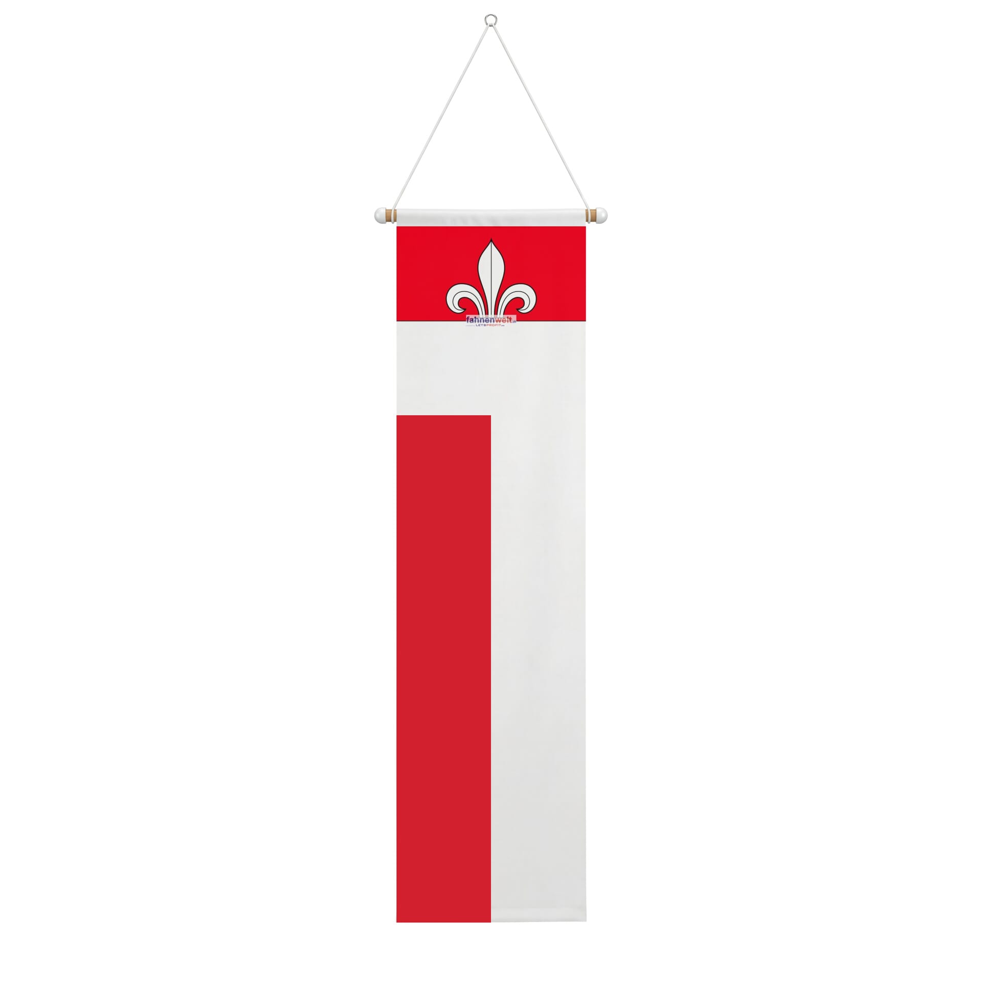 Fahne Gemeinde 1714 Heitenried (FR) | 30 x 30 cm und Gr&ouml;sser - Bild 2