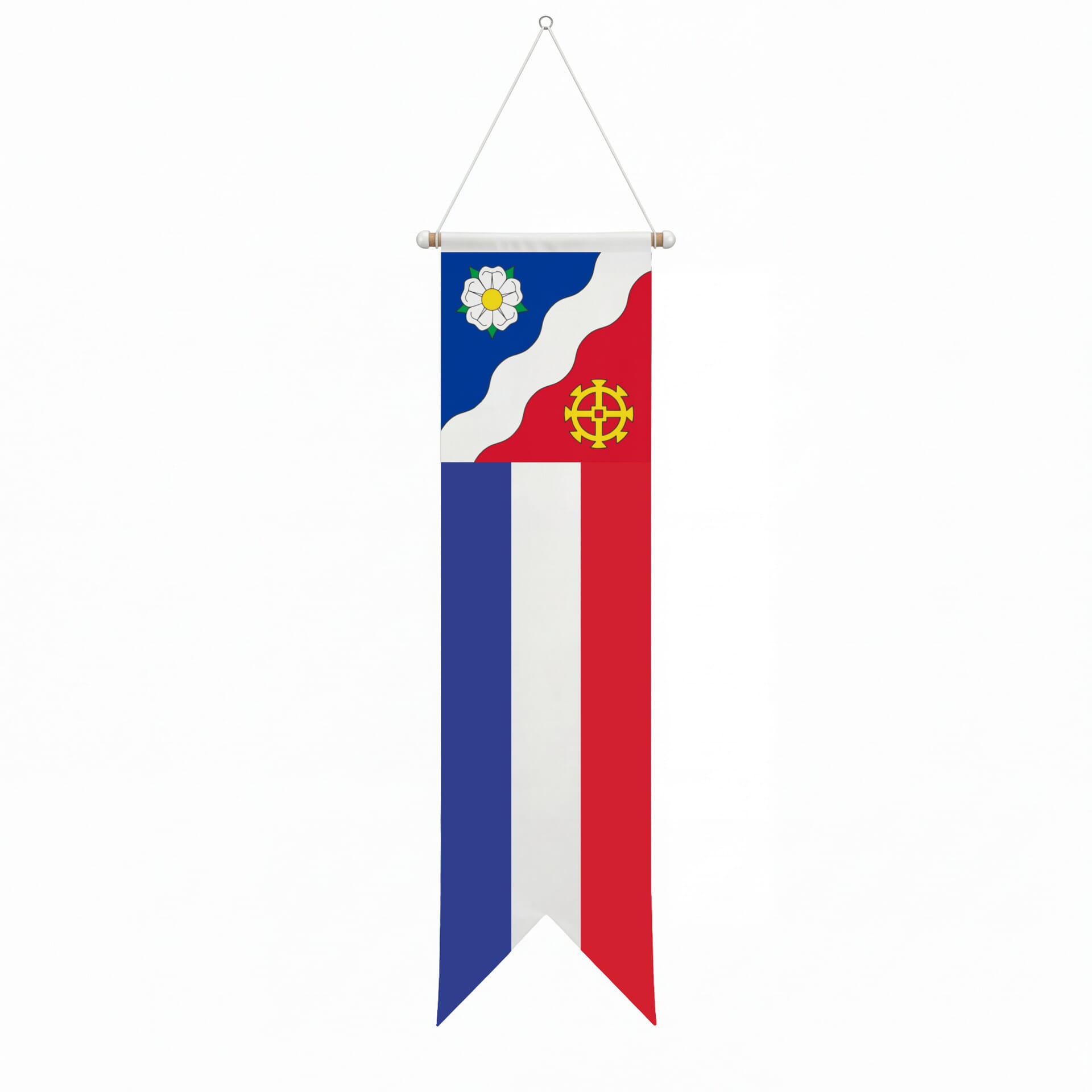 Fahne Gemeinde 1782 La Sonnaz (FR) | 30 x 30 cm und Gr&ouml;sser - Bild 3