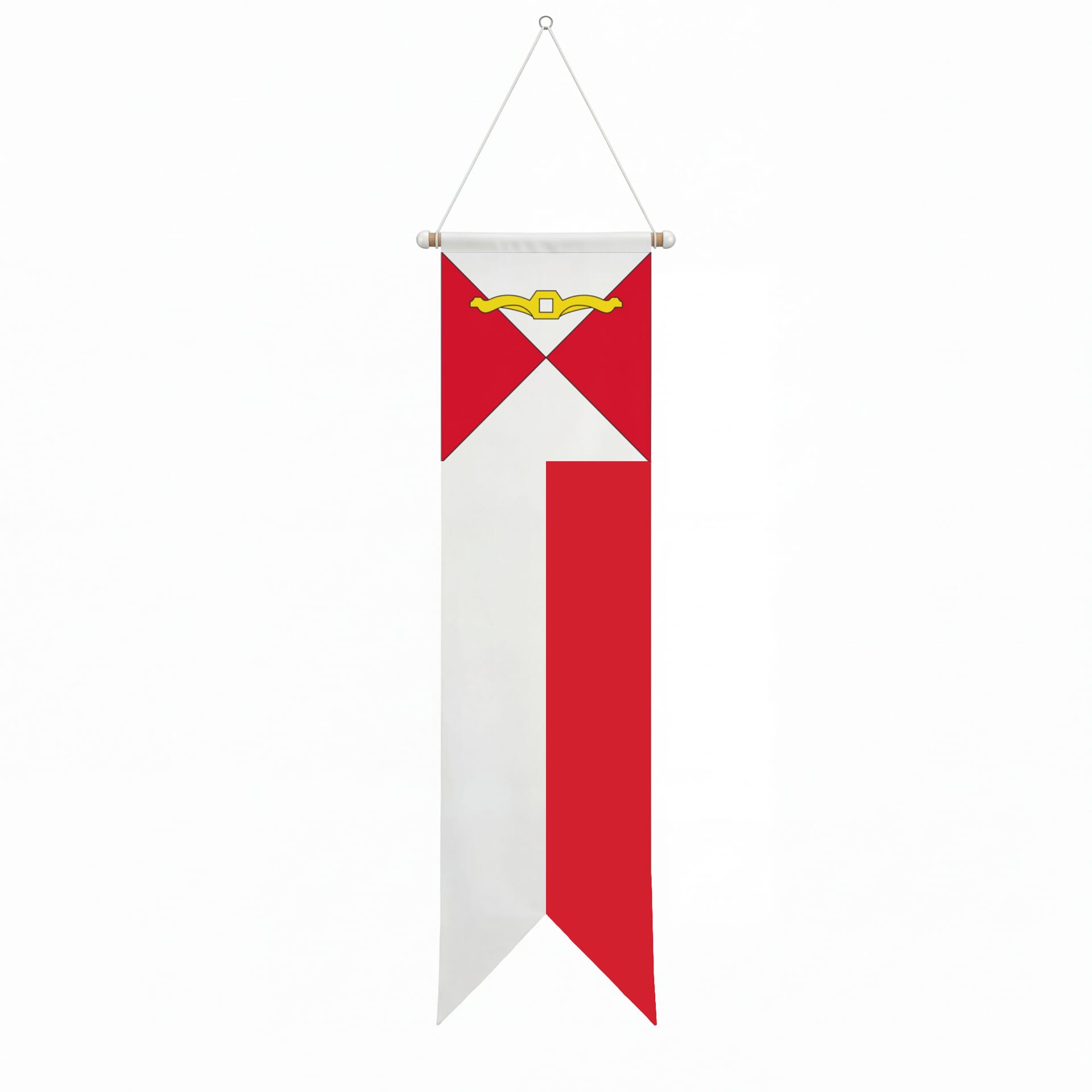 Fahne Gemeinde 1734 Tentlingen (FR) | 30 x 30 cm und Gr&ouml;sser - Bild 3