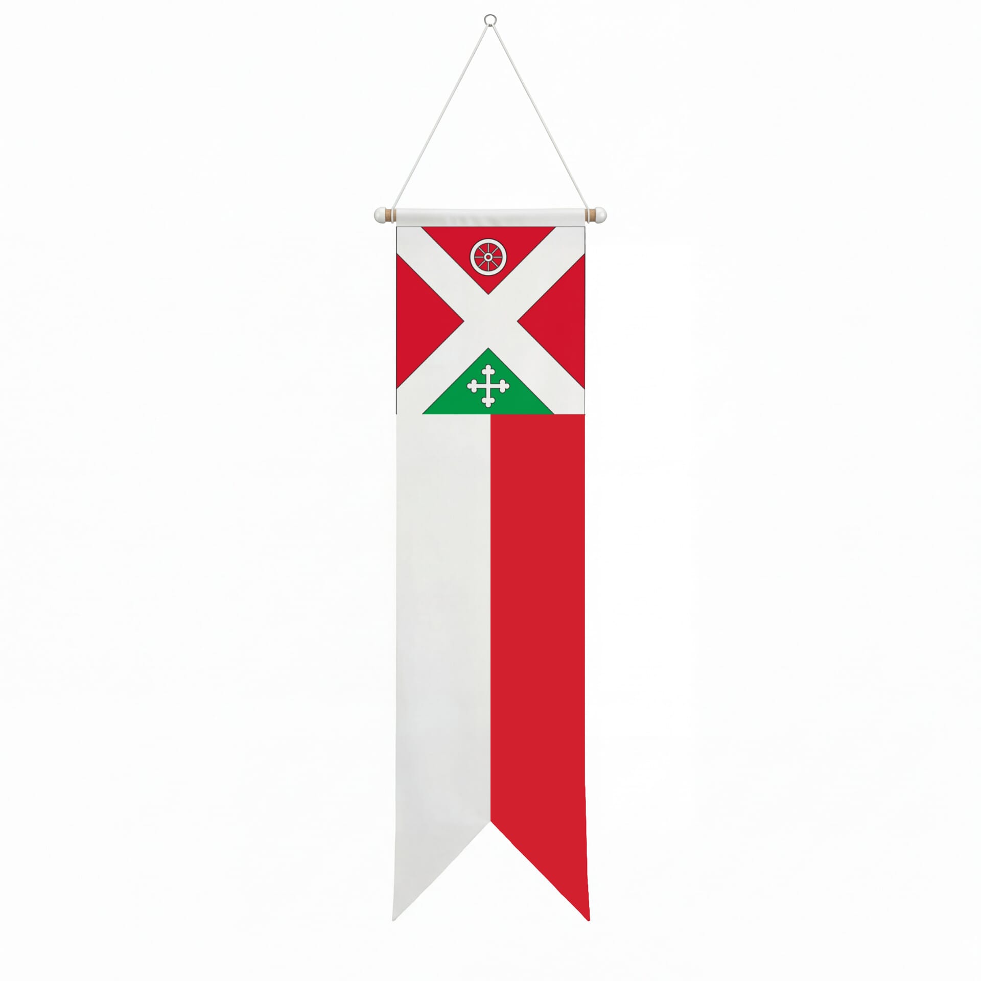 Fahne Gemeinde 1690, 1691 Villaz (FR) | 30 x 30 cm und Gr&ouml;sser - Bild 3