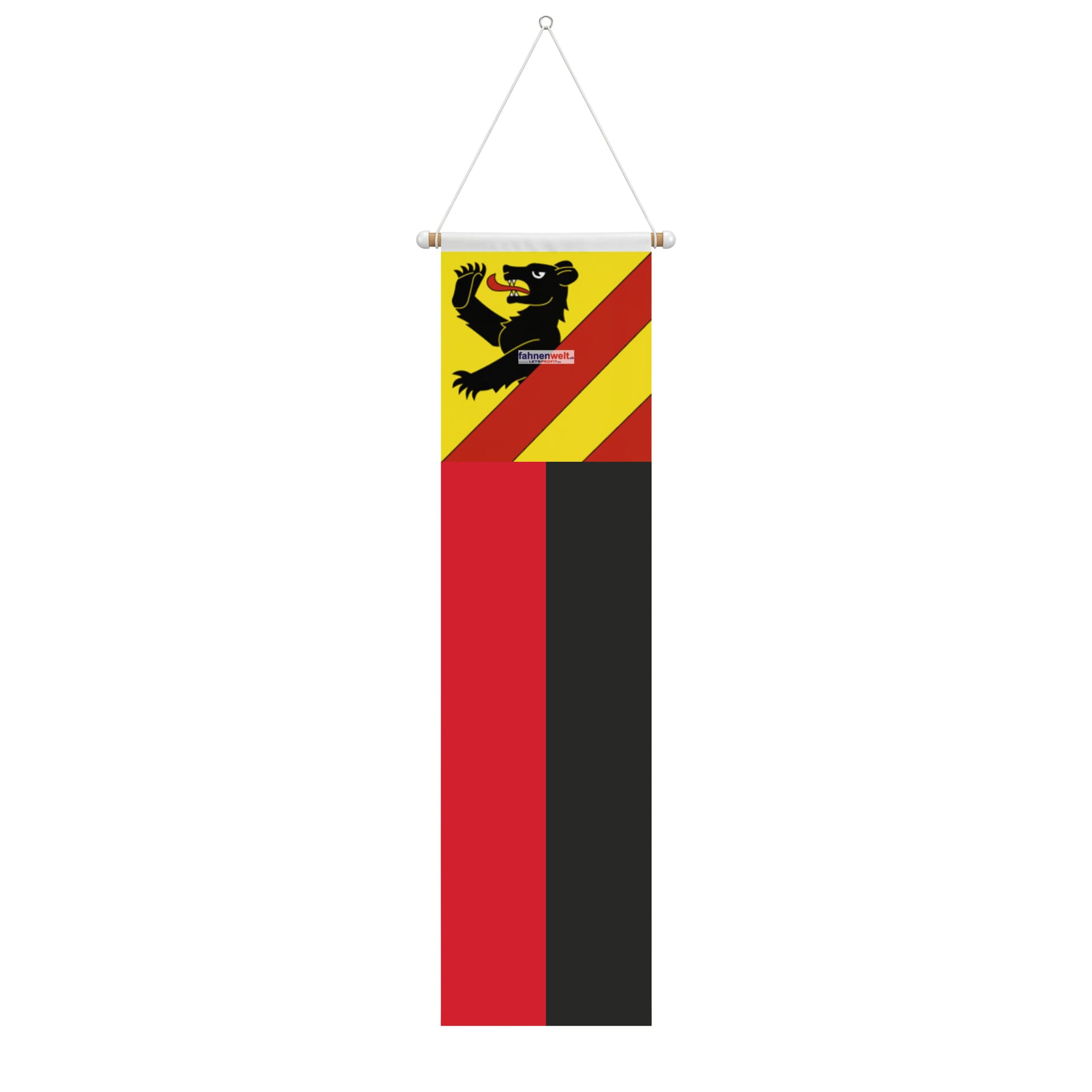 Fahne Gemeinde 1670 Bionnens Ehemalige Gemeinde (FR) | 30 x 30 cm und Gr&ouml;sser - Bild 2