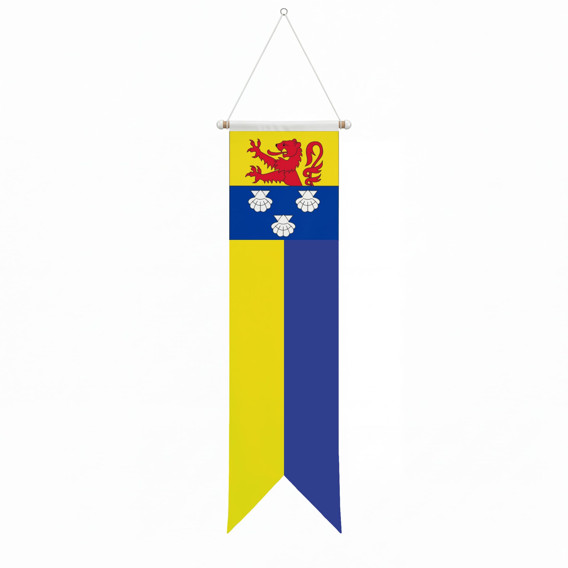 Fahne Gemeinde 1757 Nor&eacute;az Ehemalige Gemeinde (FR) | 30 x 30 cm und Gr&ouml;sser - Bild 3