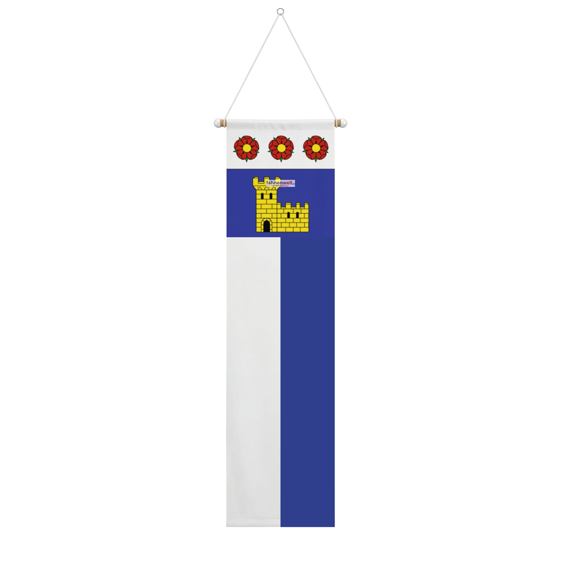 Fahne Gemeinde 1483 Frasses Ehemalige Gemeinde (FR) | 30 x 30 cm und Gr&ouml;sser - Bild 2