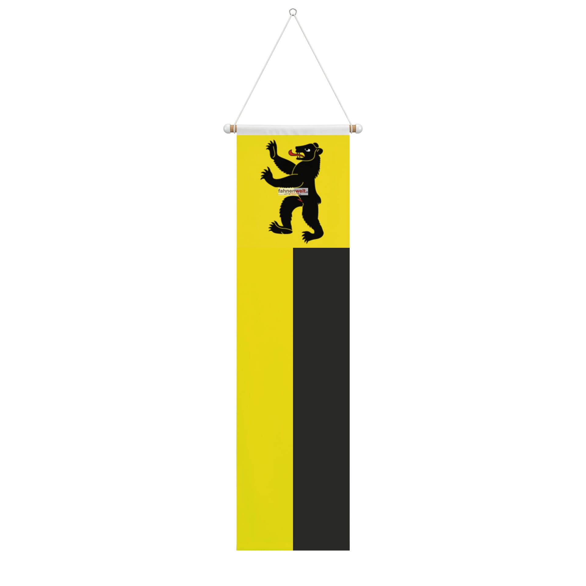 Fahne Gemeinde 1724 Praroman Ehemalige Gemeinde (FR) | 30 x 30 cm und Gr&ouml;sser - Bild 2