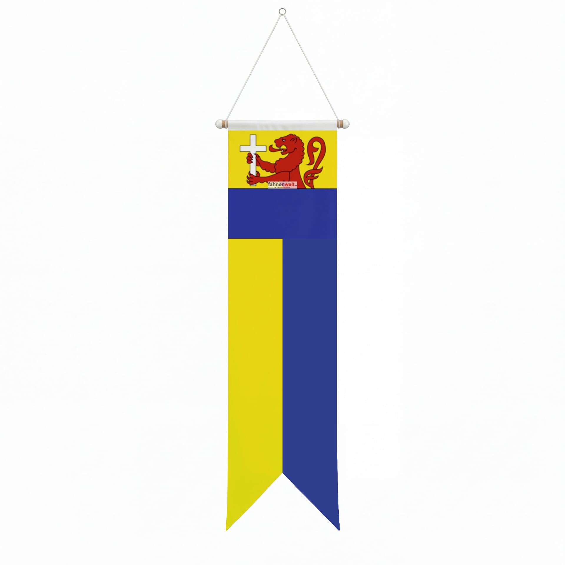 Fahne Gemeinde 1677 Prez-vers-Siviriez Ehemalige Gemeinde (FR) | 30 x 30 cm und Gr&ouml;sser - Bild 3