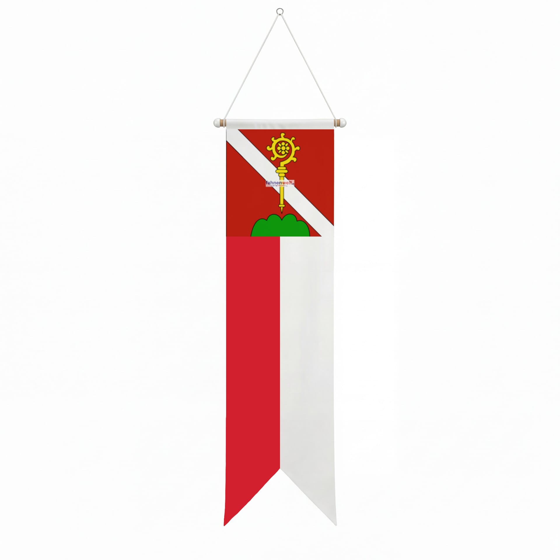 Fahne Gemeinde 1652 Villarbeney Ehemalige Gemeinde (FR) | 30 x 30 cm und Gr&ouml;sser - Bild 3