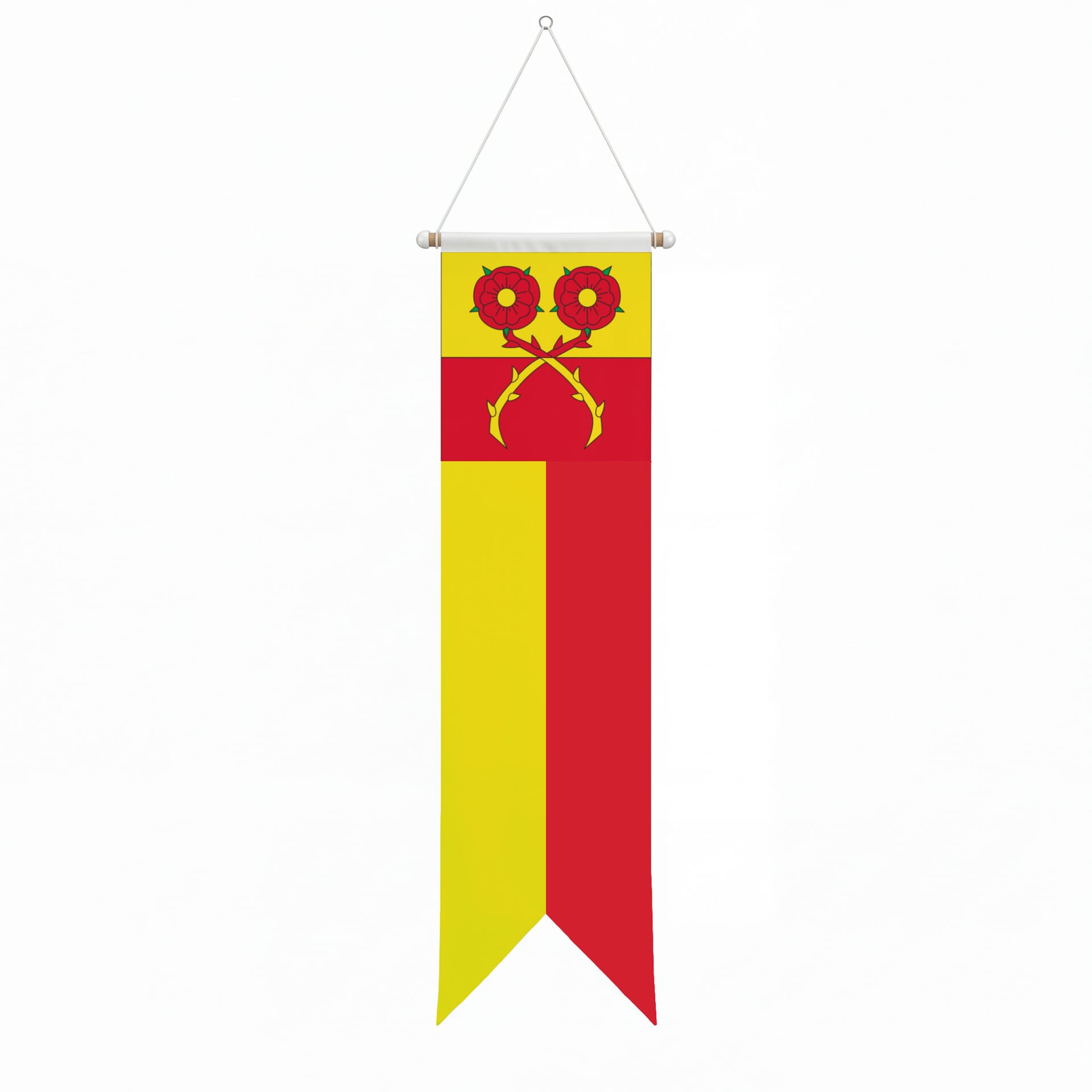 Fahne Gemeinde 8762 Schw&auml;ndi Ehemalige Gemeinde (GL) | 30 x 30 cm und Gr&ouml;sser - Bild 3