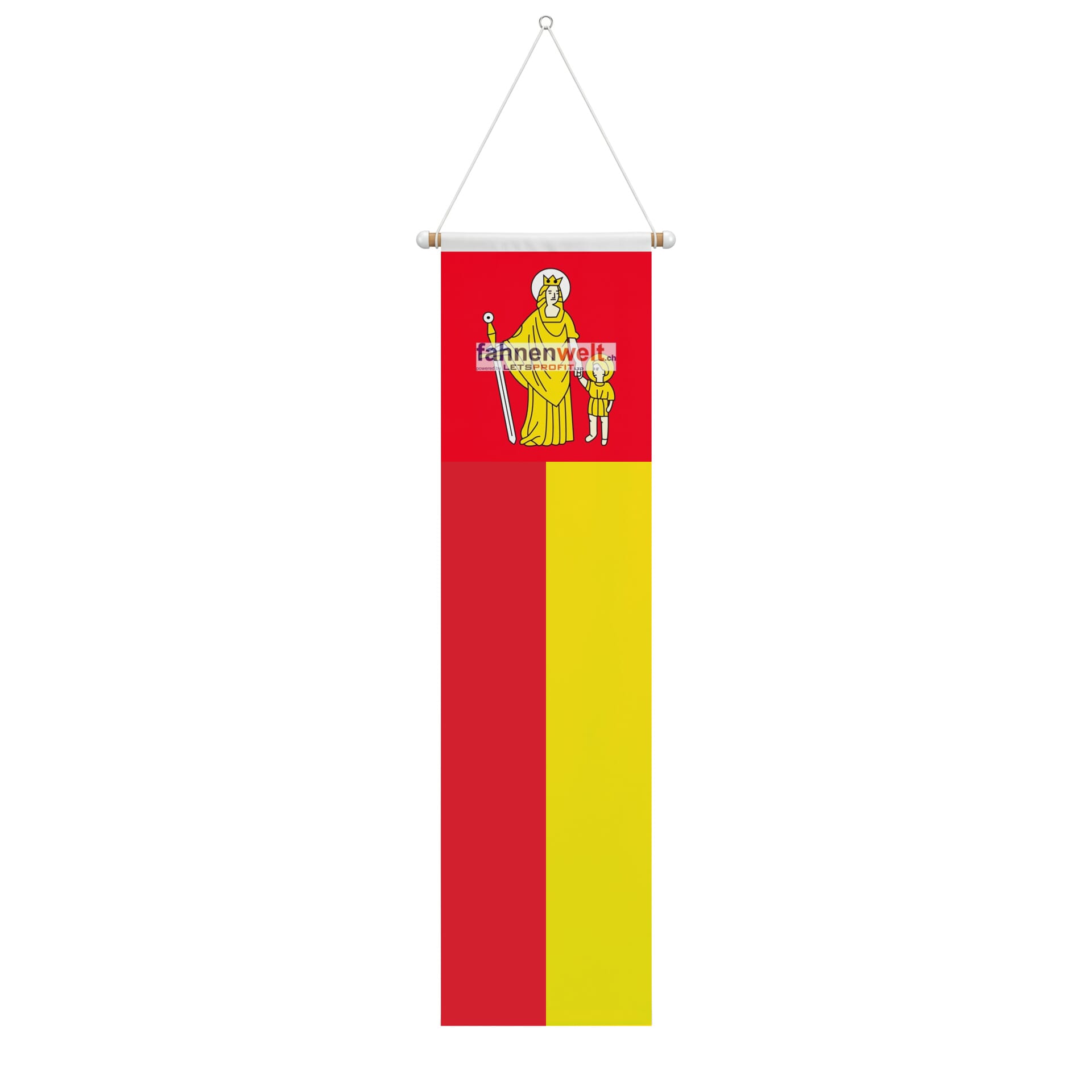 Fahne Gemeinde 7159 Andiast Ehemalige Gemeinde (GR) | 30 x 30 cm und Gr&ouml;sser - Bild 2