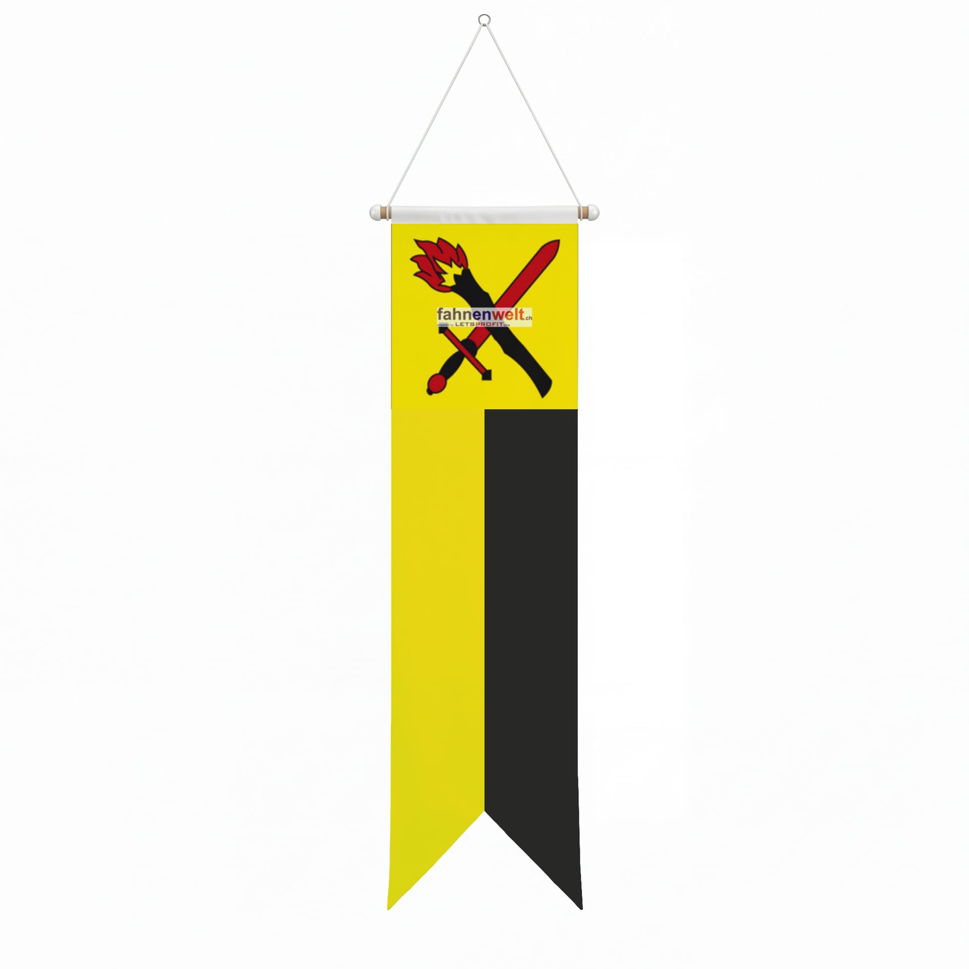 Fahne Gemeinde 7433 Patzen-Fard&uuml;n Ehemalige Gemeinde (GR) | 30 x 30 cm und Gr&ouml;sser - Bild 3