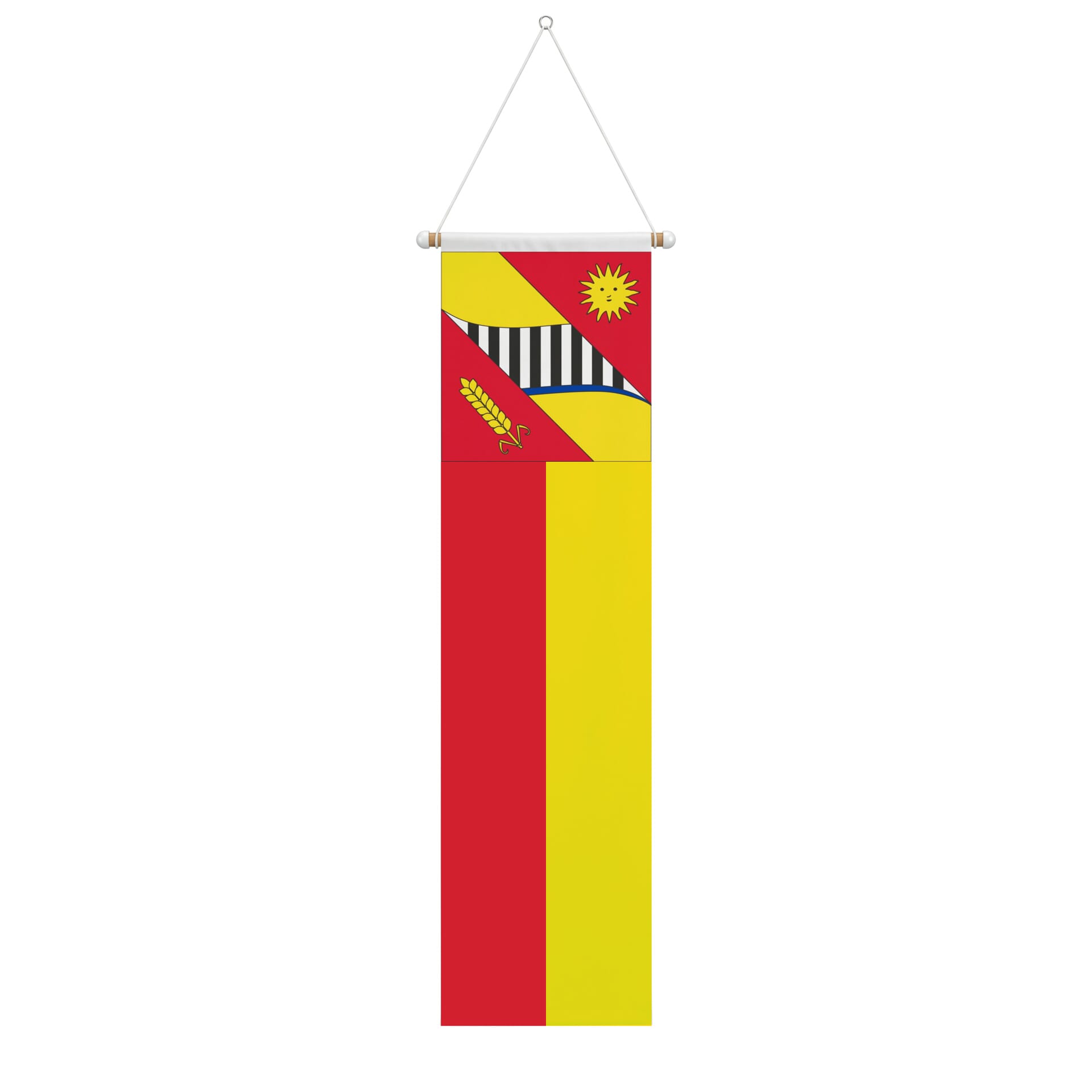 Fahne Gemeinde 3656 Tschingel ob Gunten Ehemalige Gemeinde (BE) | 30 x 30 cm und Gr&ouml;sser - Bild 2