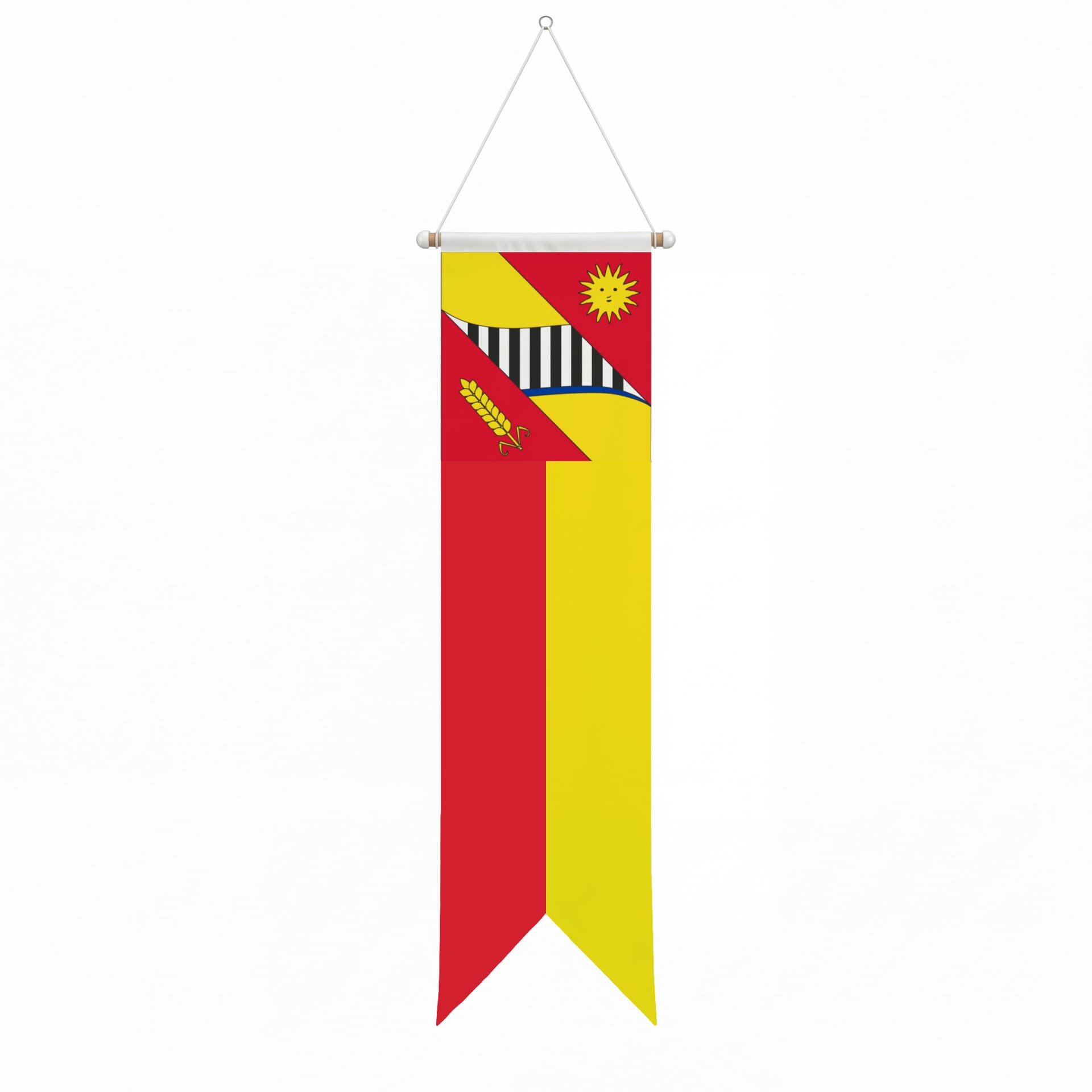 Fahne Gemeinde 3656 Tschingel ob Gunten Ehemalige Gemeinde (BE) | 30 x 30 cm und Gr&ouml;sser - Bild 3