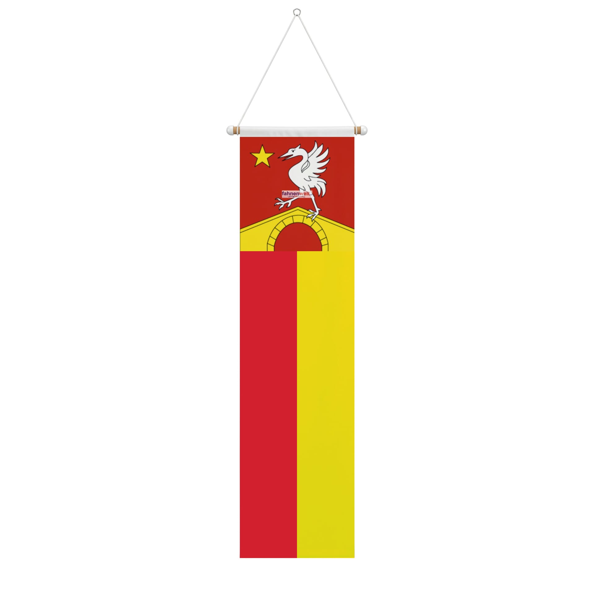 Fahne Gemeinde 1636 Broc (FR) | 30 x 30 cm und Gr&ouml;sser - Bild 2