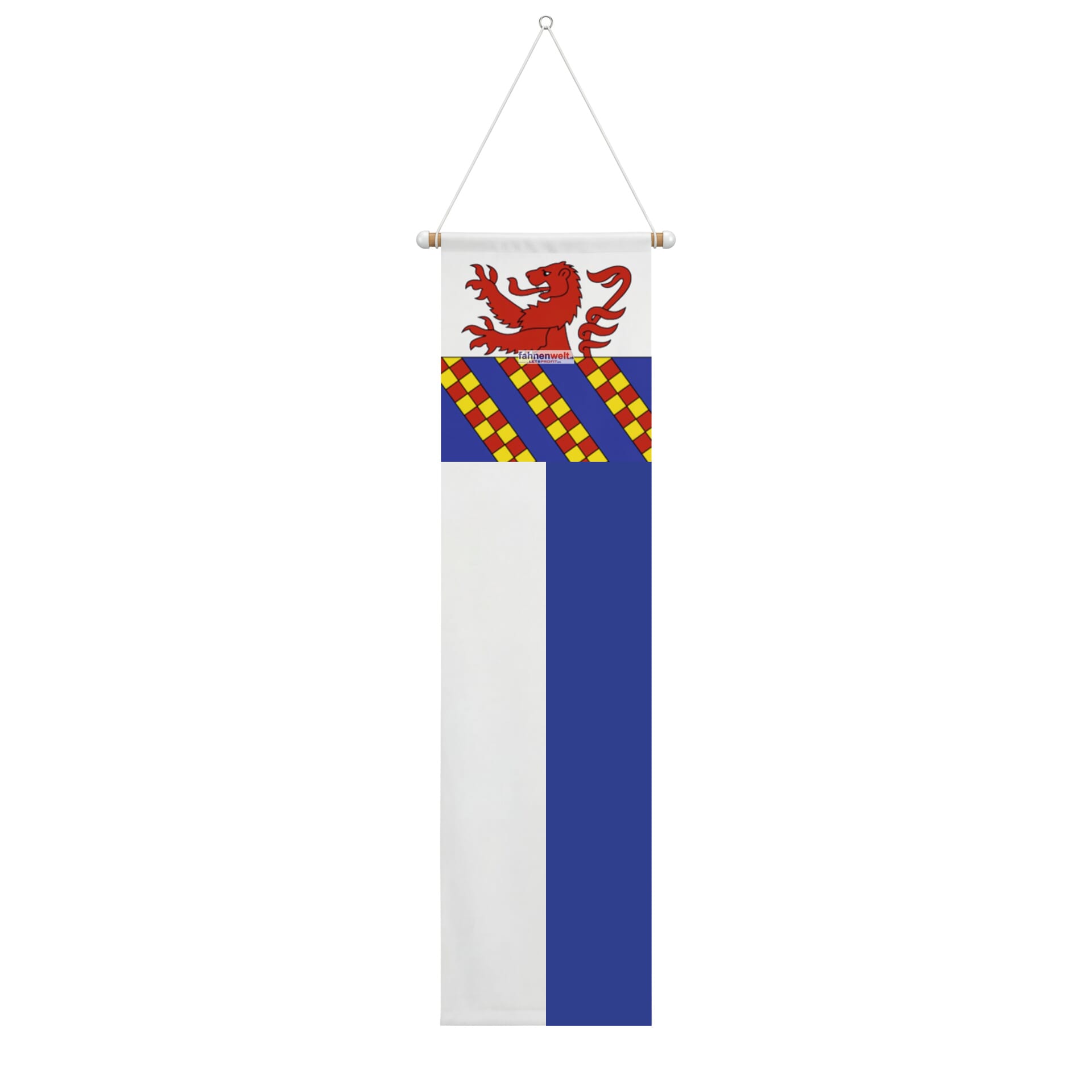 Fahne Gemeinde 3212 Kleingurmels Ehemalige Gemeinde (FR) | 30 x 30 cm und Gr&ouml;sser - Bild 2
