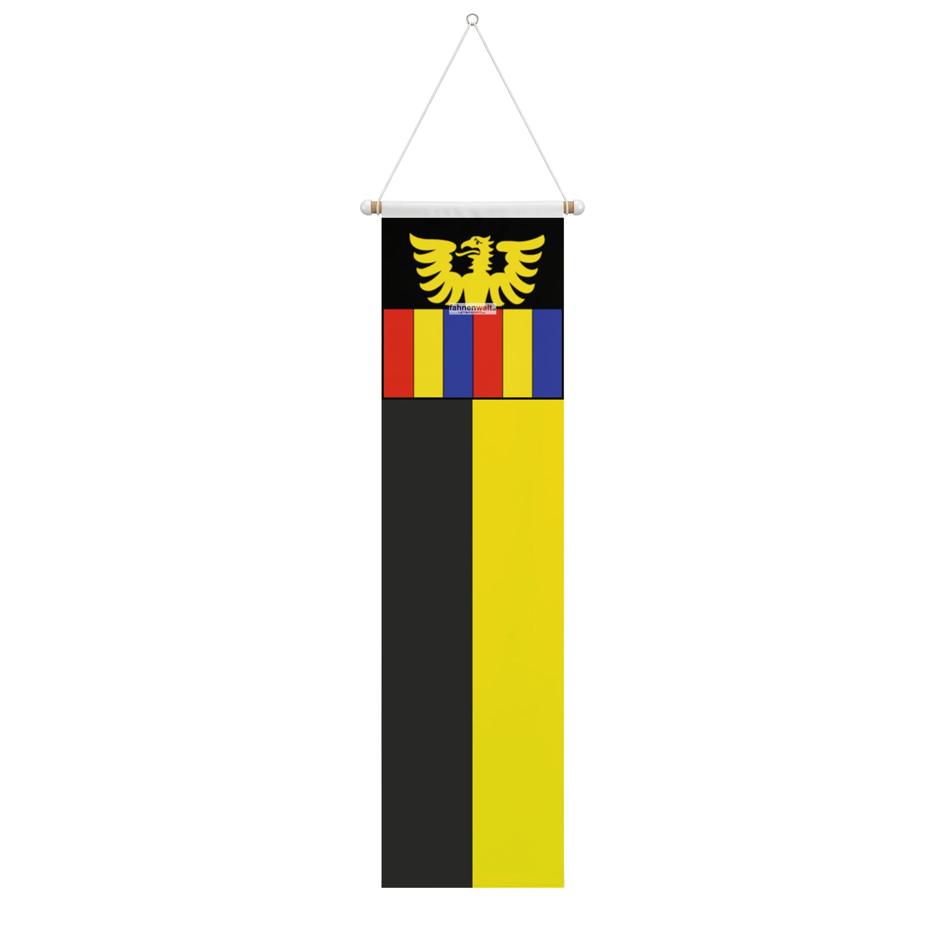Fahne Gemeinde 1624 Progens Ehemalige Gemeinde (FR) | 30 x 30 cm und Gr&ouml;sser - Bild 3