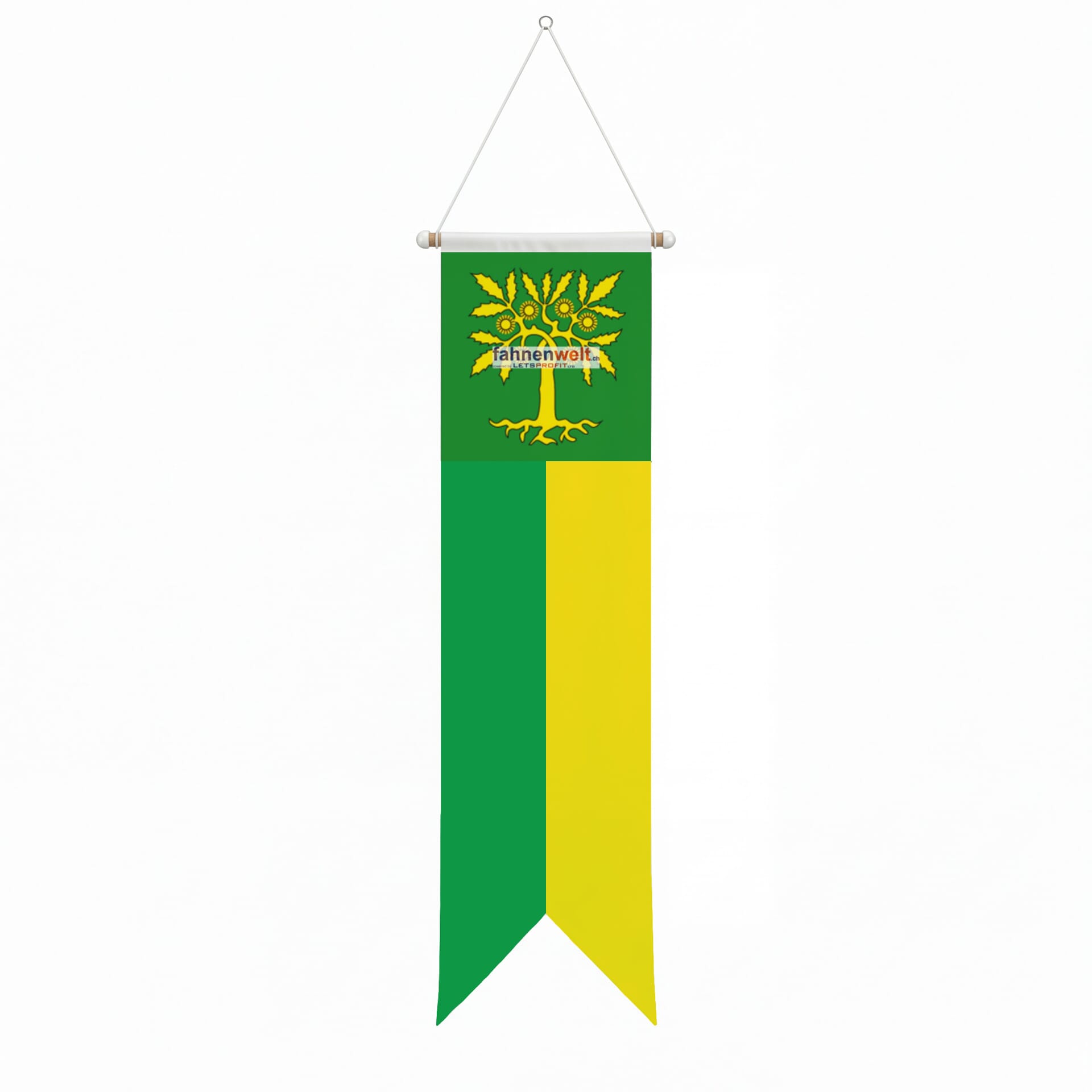 Fahne Gemeinde 7608 Castasegna Ehemalige Gemeinde (GR) | 30 x 30 cm und Gr&ouml;sser - Bild 3