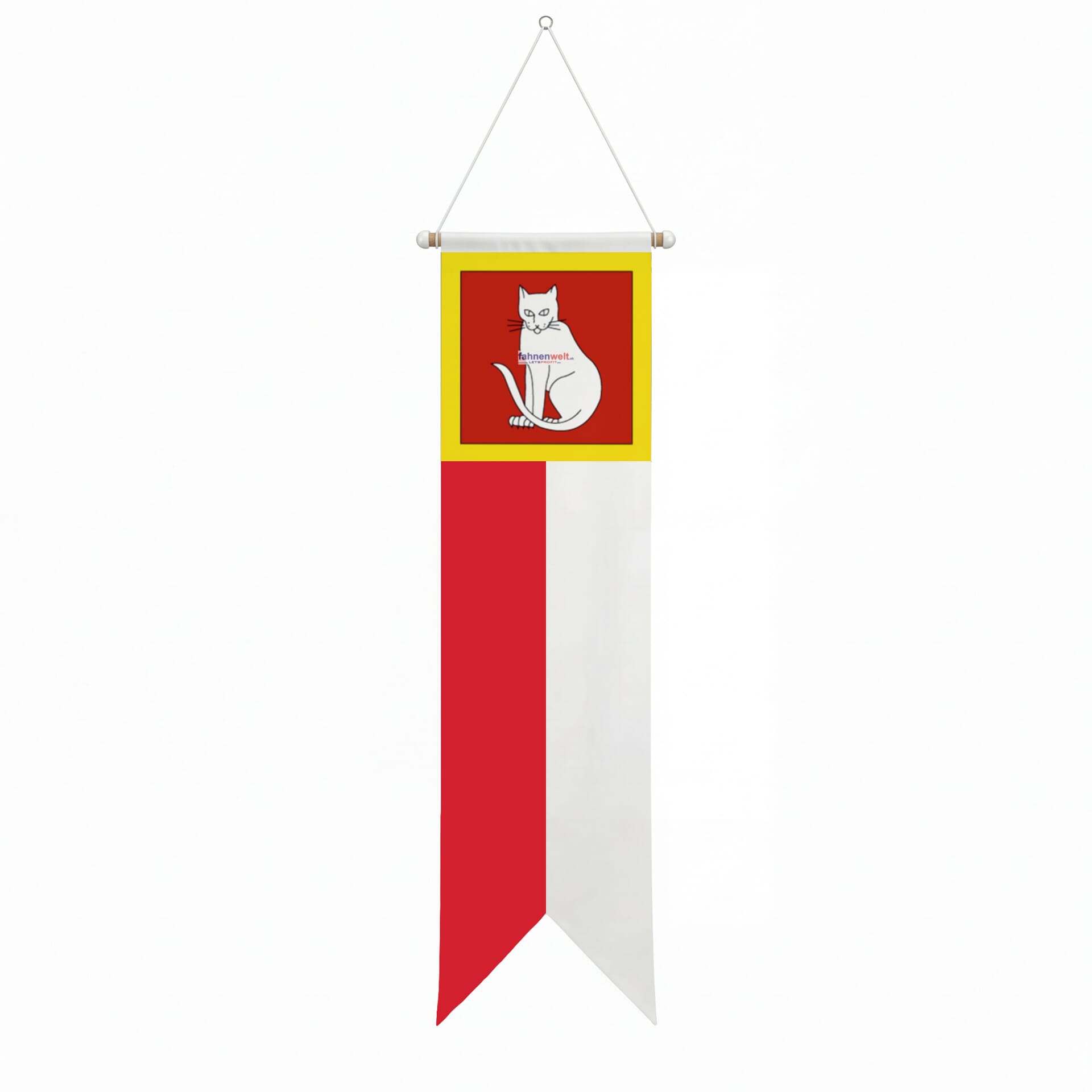 Fahne Gemeinde 2853 Courfaivre Ehemalige Gemeinde (JU) | 30 x 30 cm und Gr&ouml;sser - Bild 3