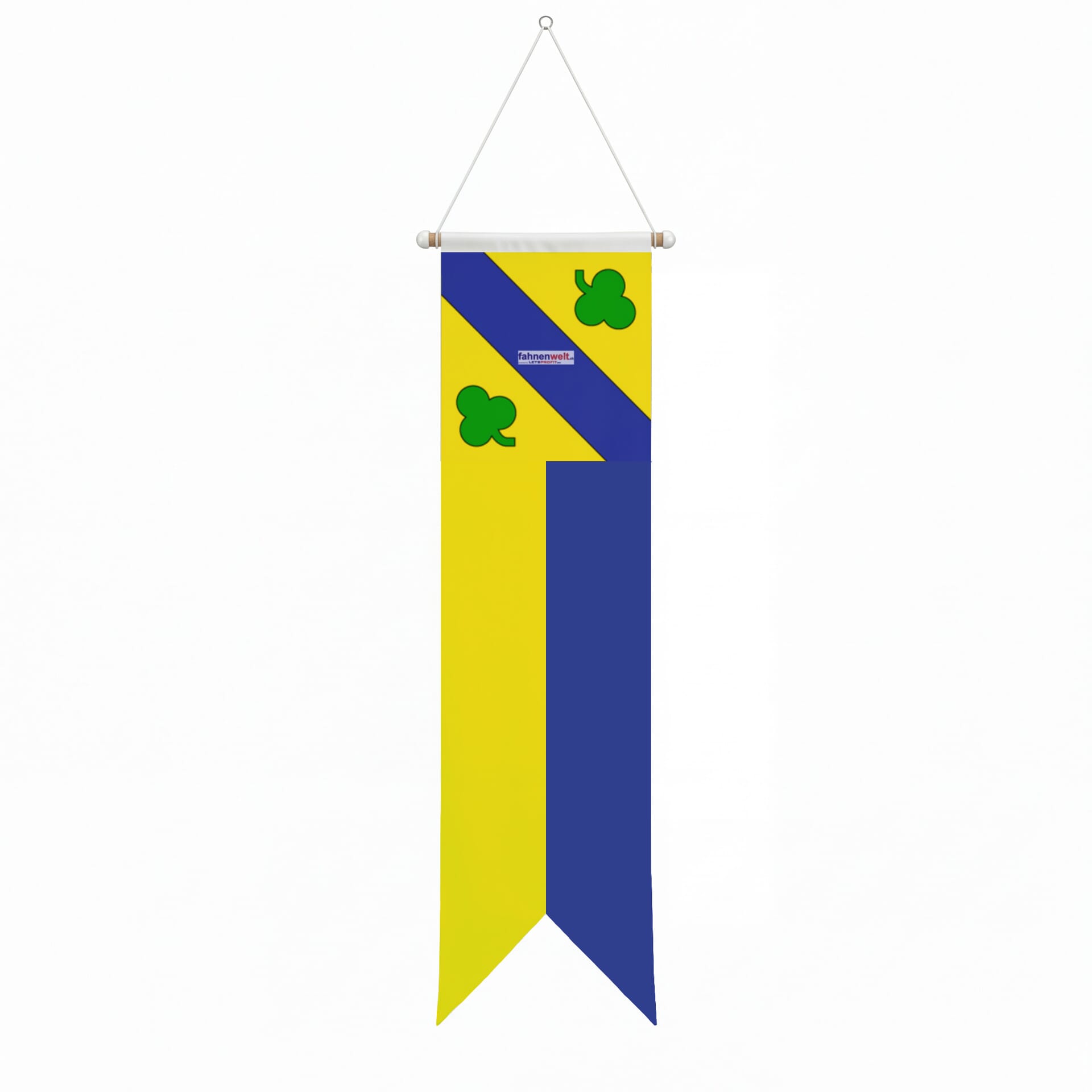 Fahne Gemeinde 2829 Vermes Ehemalige Gemeinde (JU) | 30 x 30 cm und Gr&ouml;sser - Bild 3