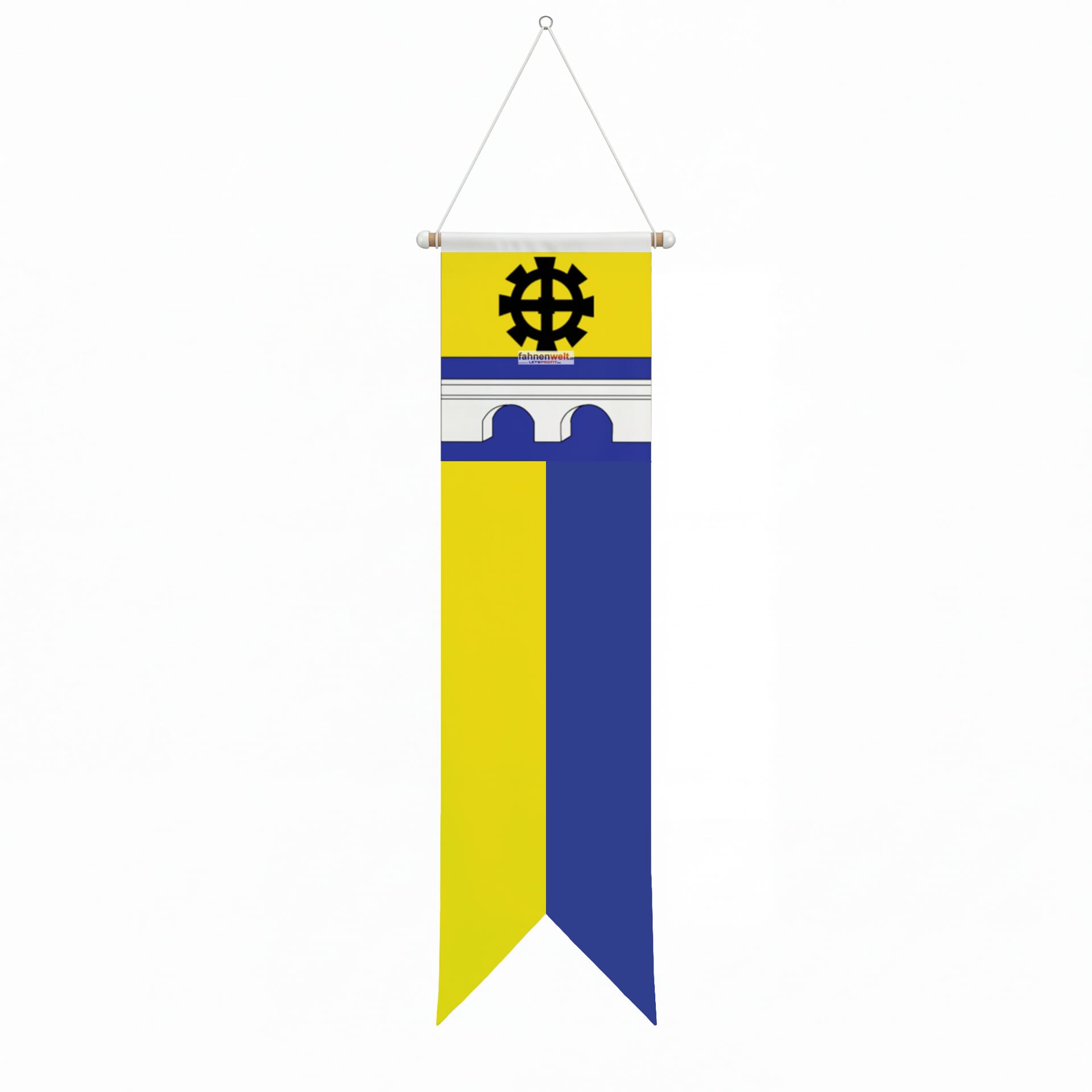 Fahne Gemeinde 2889 Ocourt Ehemalige Gemeinde (JU) | 30 x 30 cm und Gr&ouml;sser - Bild 3