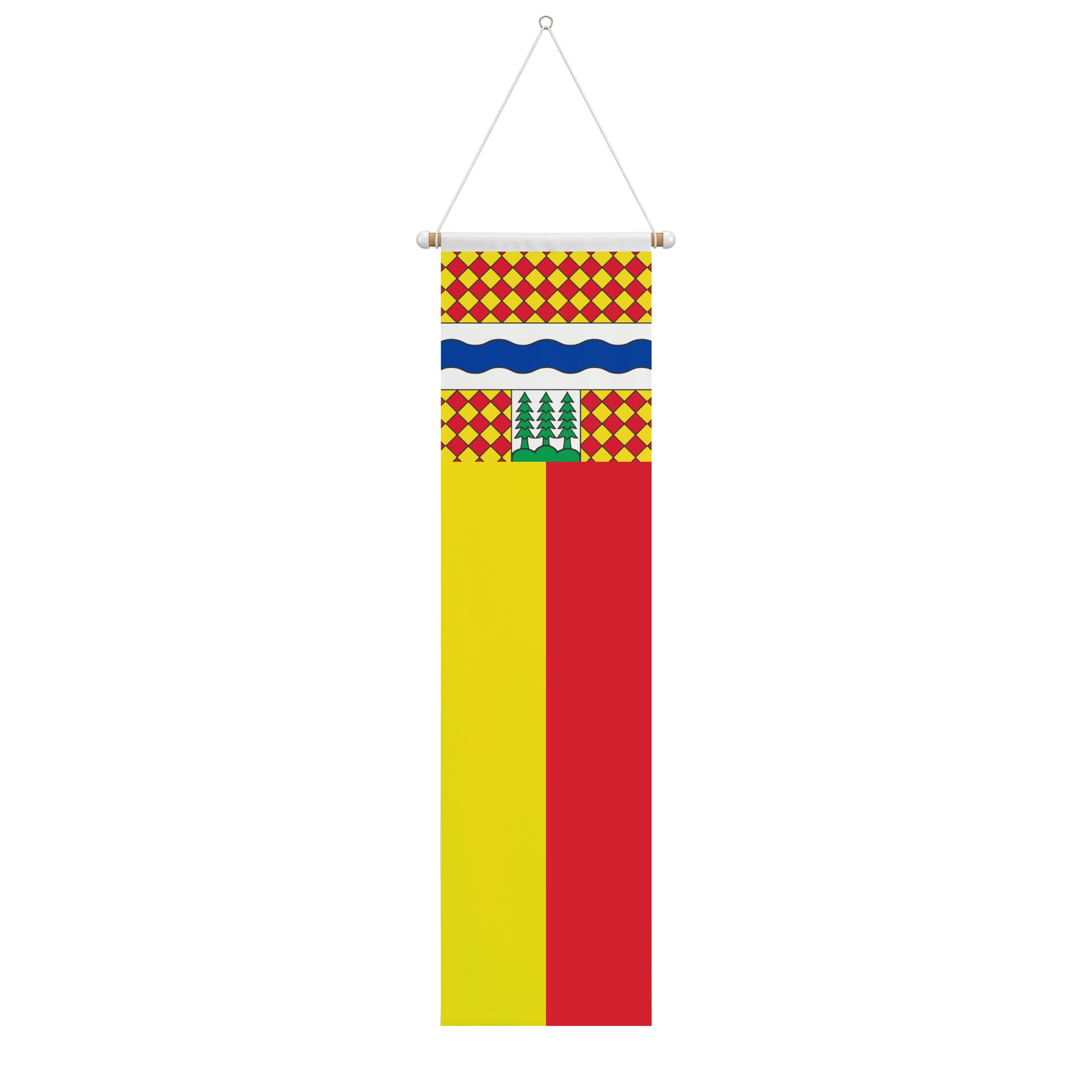 Fahne Gemeinde 2400 Le Locle alte Darstellung (NE) | 30 x 30 cm und Gr&ouml;sser - Bild 2