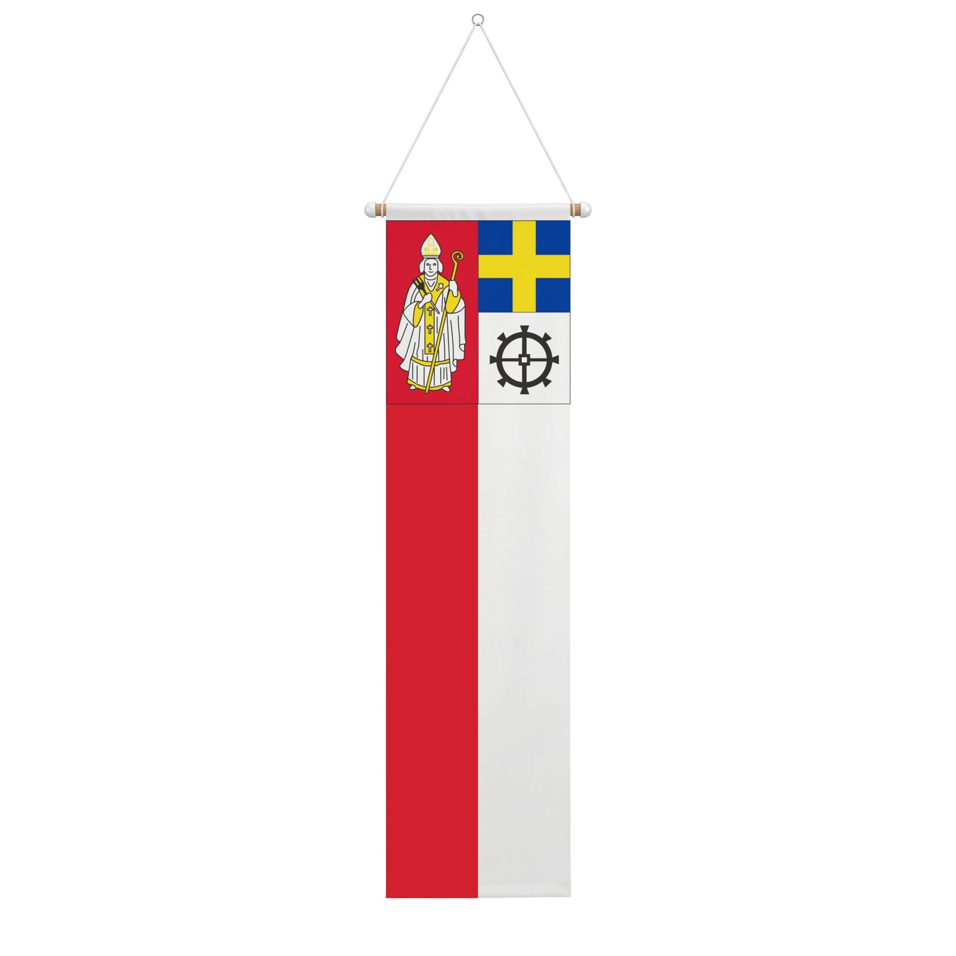Fahne Gemeinde 2072 St-Blaise (NE) | 30 x 30 cm und Gr&ouml;sser - Bild 2