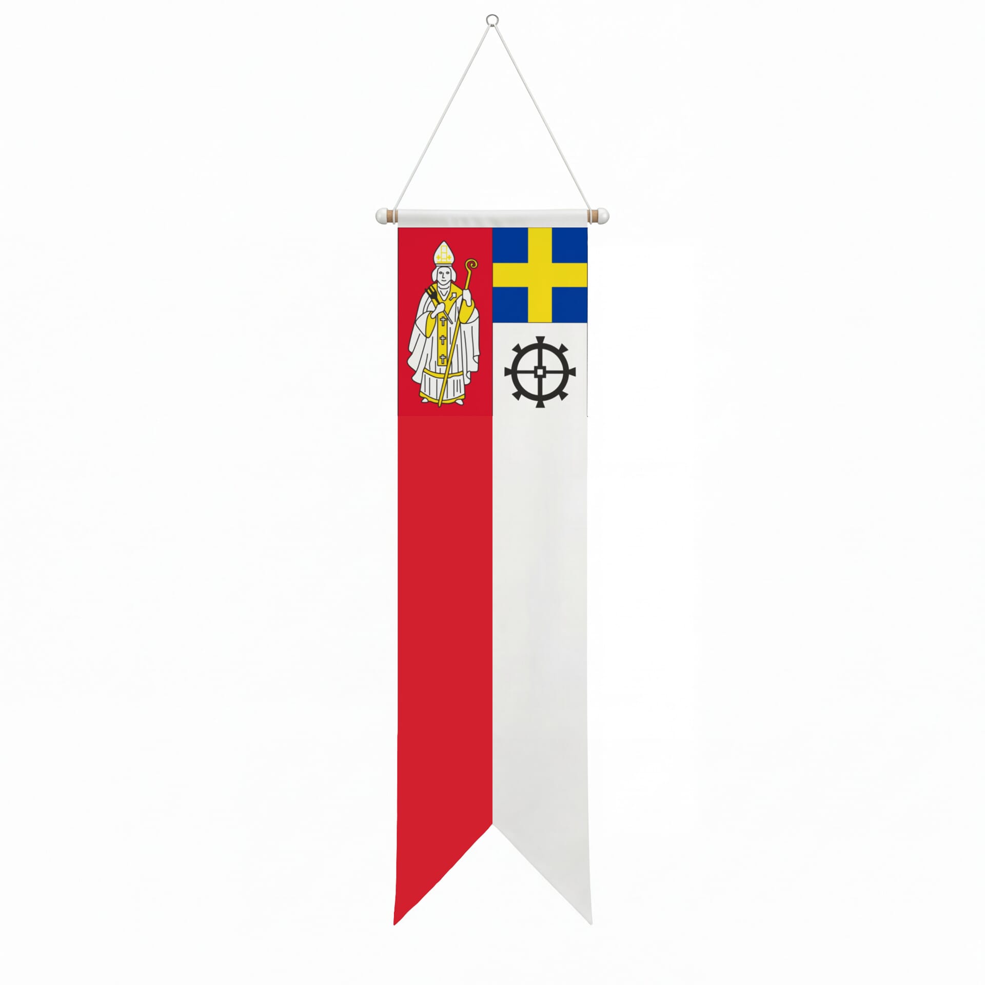 Fahne Gemeinde 2072 St-Blaise (NE) | 30 x 30 cm und Gr&ouml;sser - Bild 3