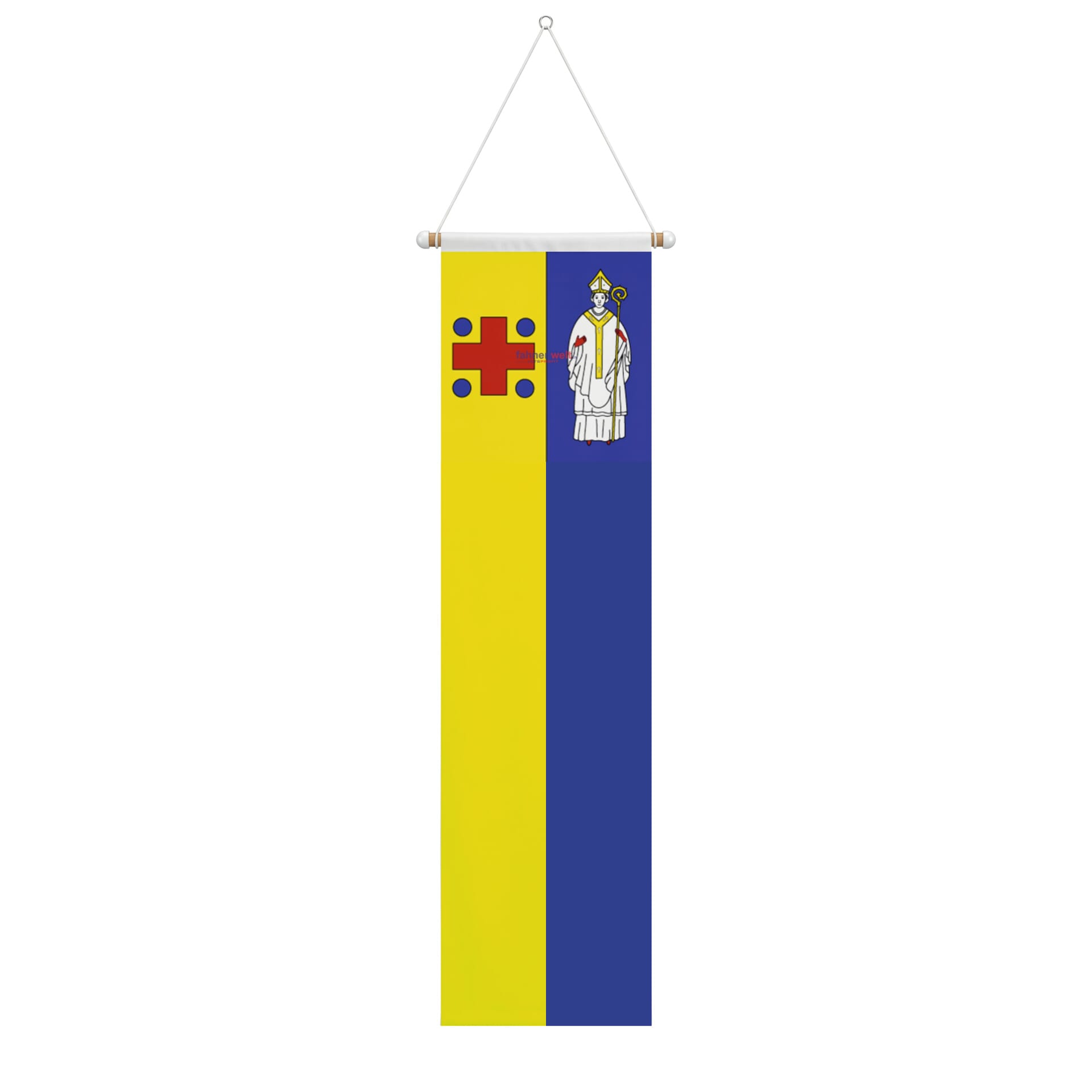 Fahne Gemeinde 2054 Ch&eacute;zard-St-Martin Ehemalige Gemeinde (NE) | 30 x 30 cm und Gr&ouml;sser - Bild 2