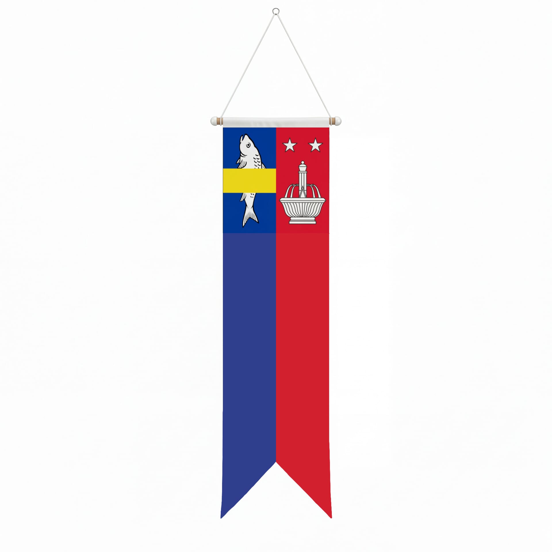 Fahne Gemeinde 2022 Bevaix Ehemalige Gemeinde (NE) | 30 x 30 cm und Gr&ouml;sser - Bild 3